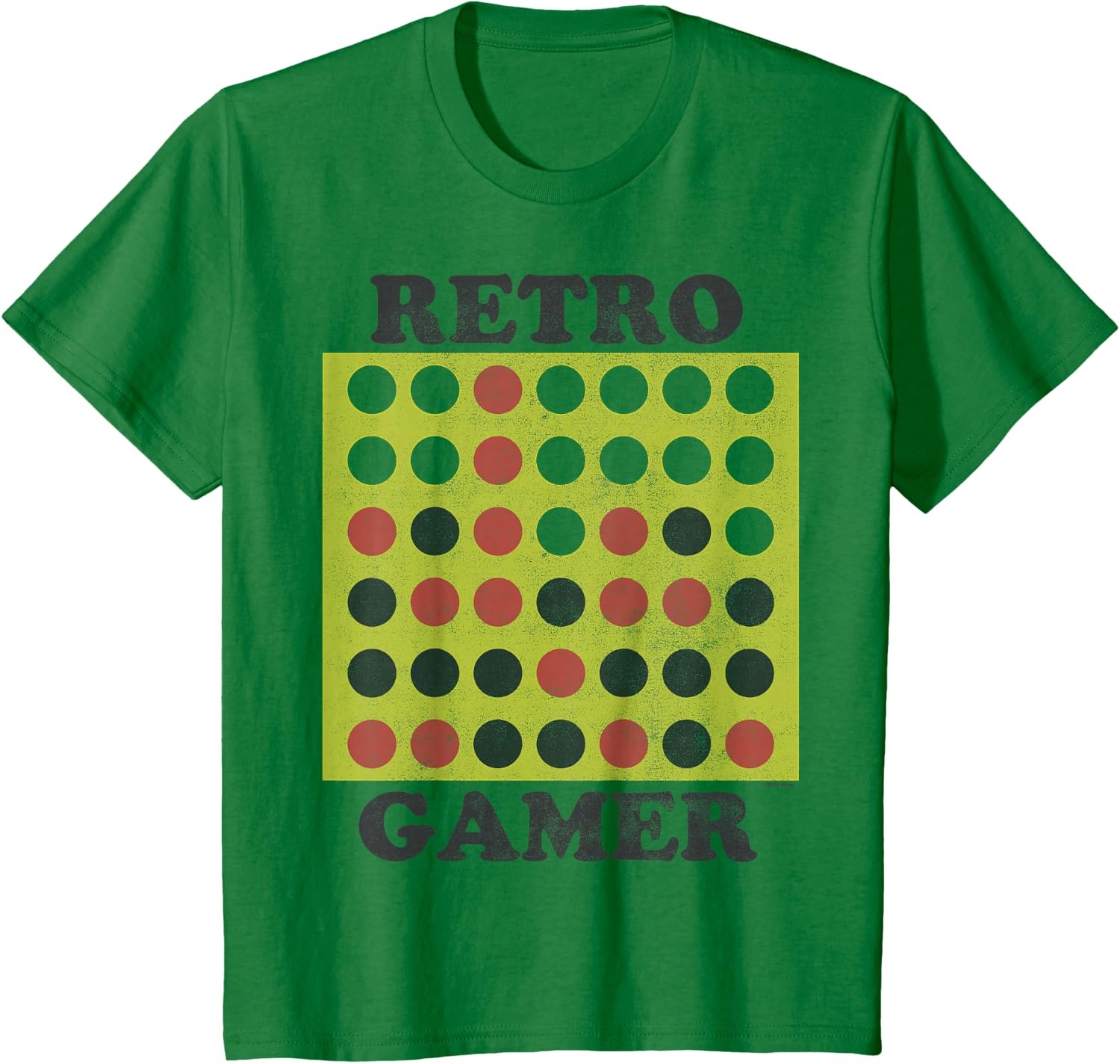 image:imageConnect Four Retro Gamer Board TShirtKelly Green