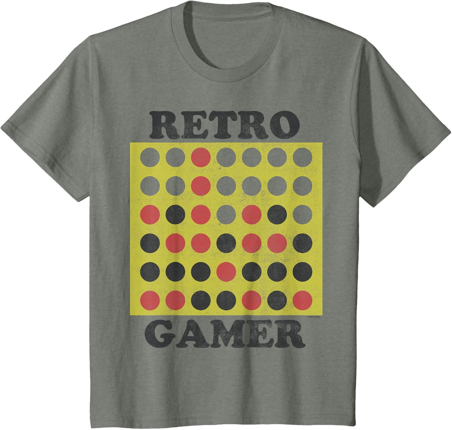 image:imageConnect Four Retro Gamer Board TShirtOlive Heather