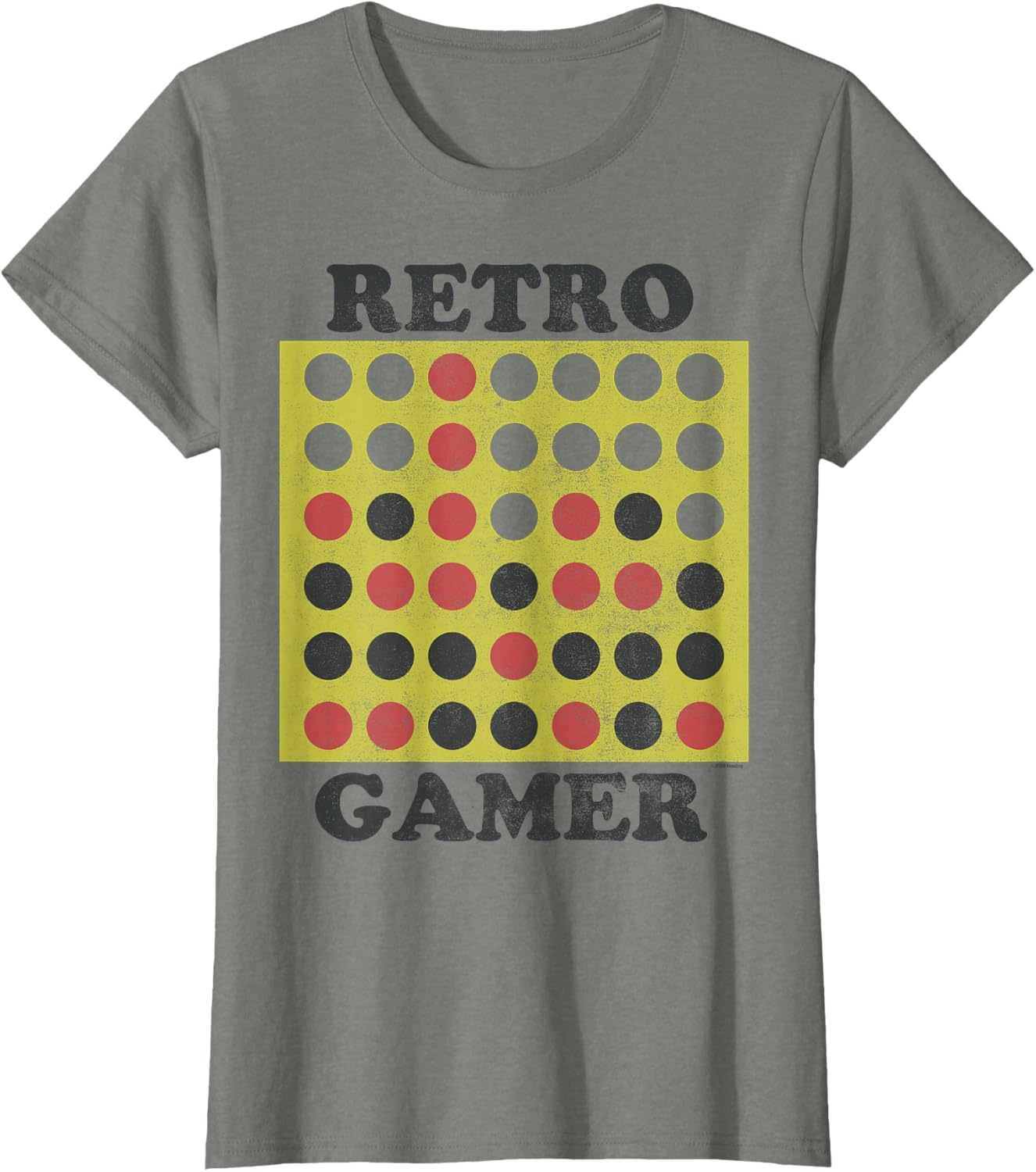 image:imageConnect Four Retro Gamer Board TShirtOlive Heather