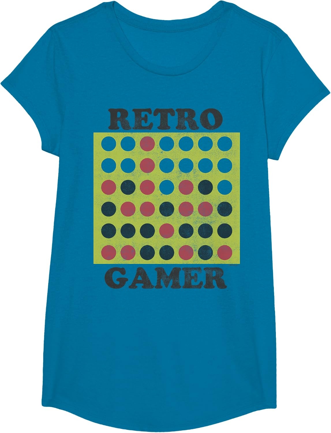 image:imageConnect Four Retro Gamer Board TShirtSapphire Blue