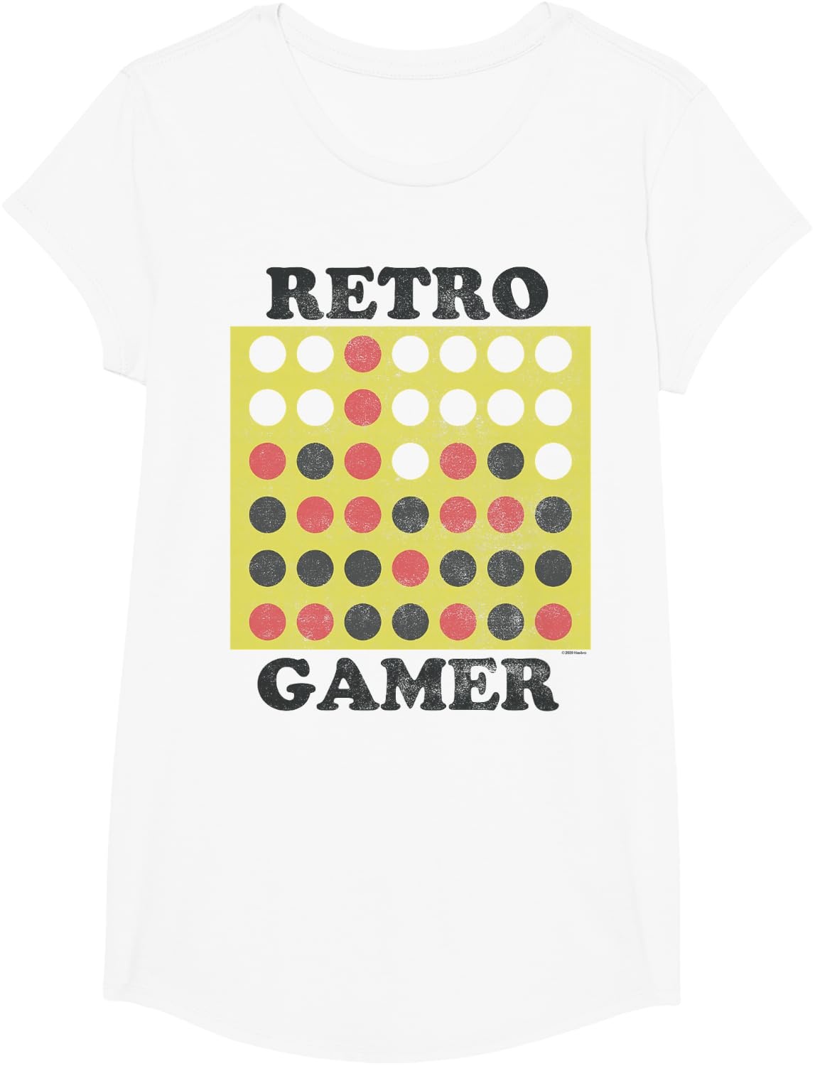 image:imageConnect Four Retro Gamer Board TShirtWhite
