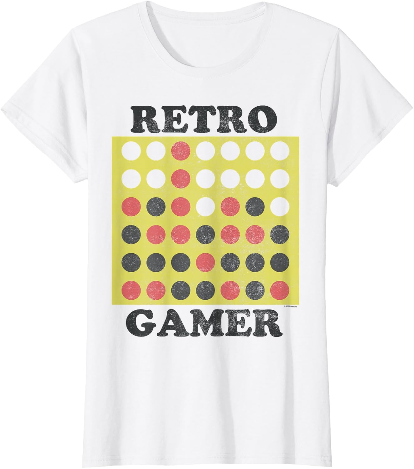 image:imageConnect Four Retro Gamer Board TShirtWhite