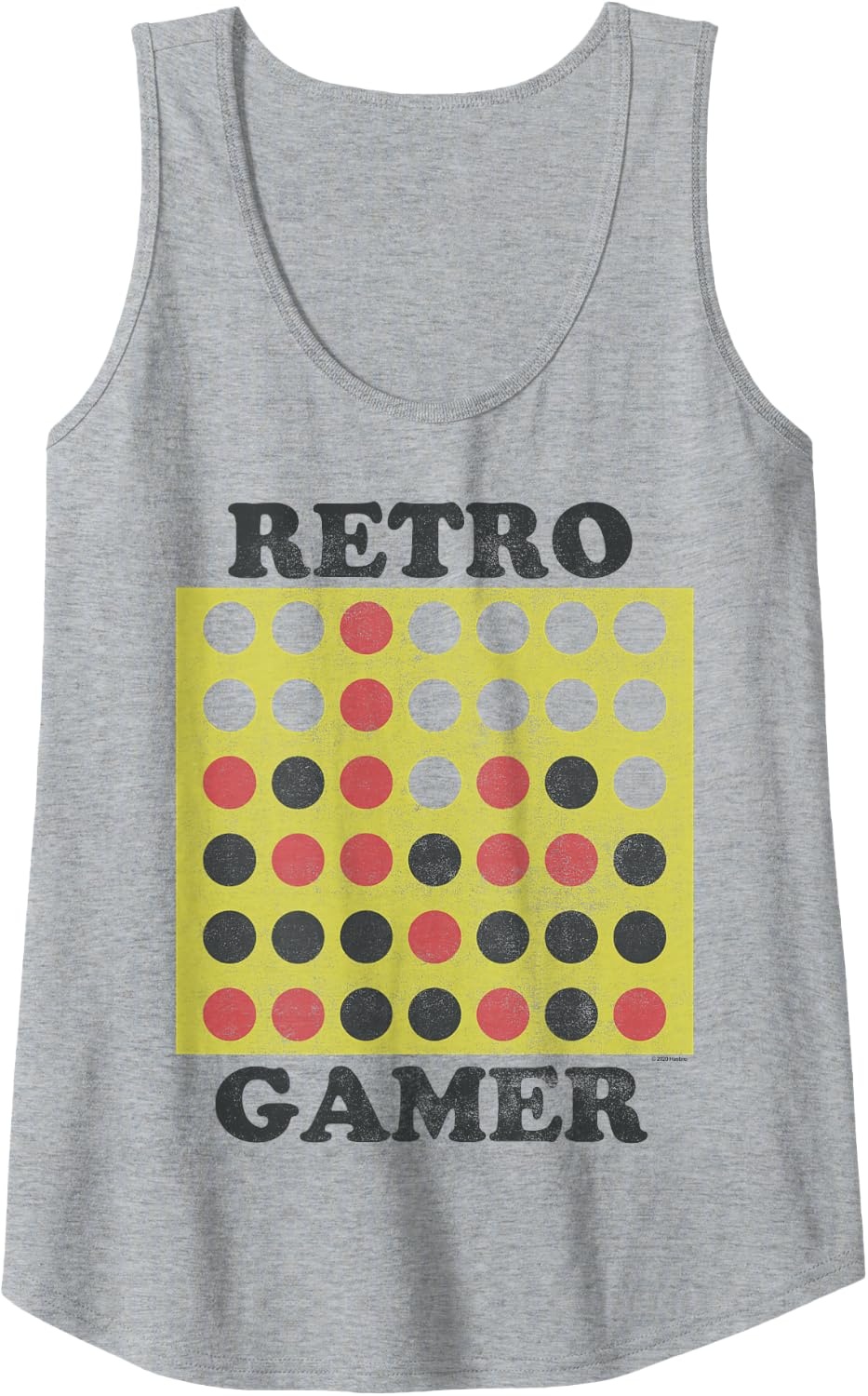 image:imageConnect Four Retro Gamer Board Tank TopHeather Grey
