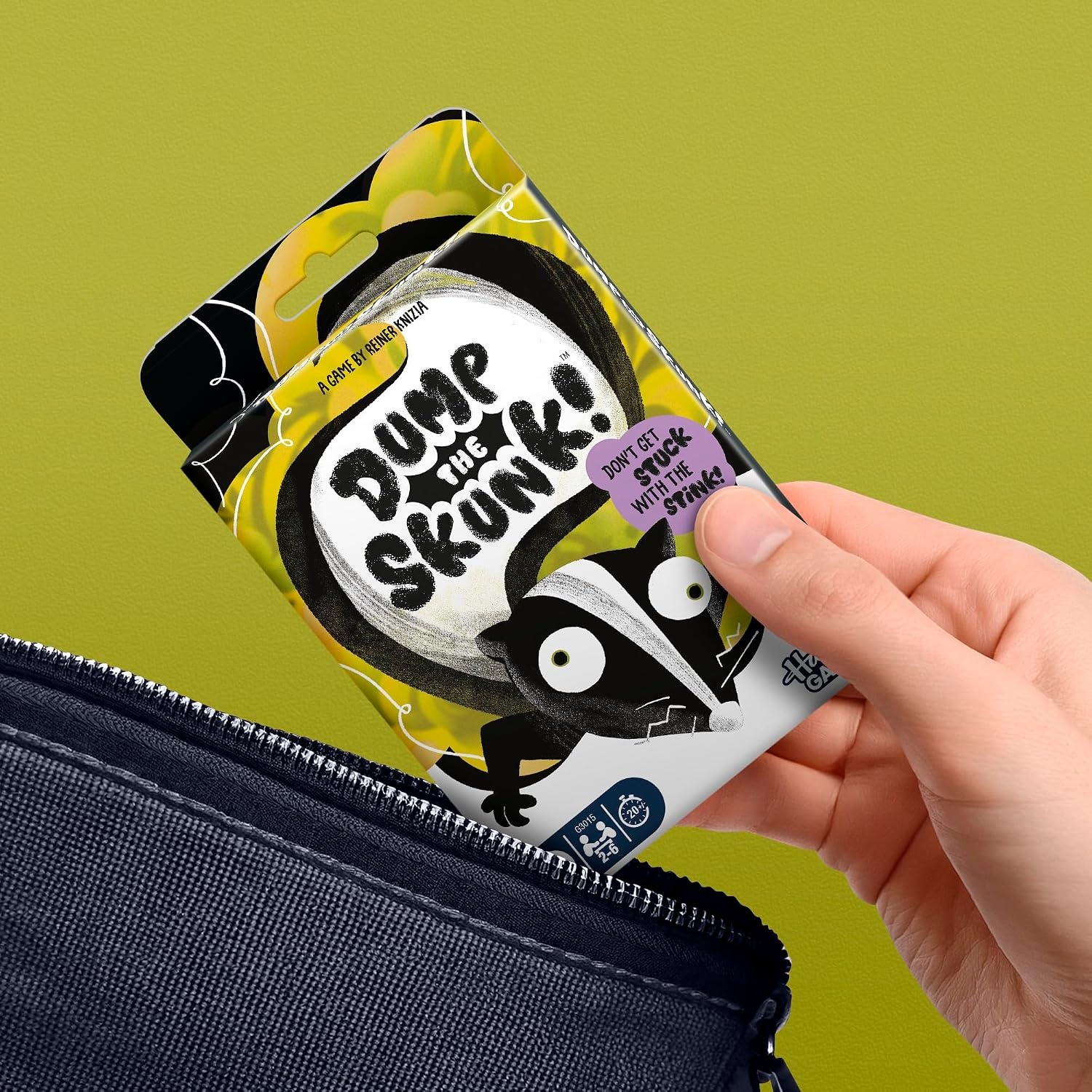 image:imageDump The Skunk Game Family Card Game by Reiner Knizia Ages 7 and Up 26 Players 20 Mins Easy to Learn Games for Kids Teens and Adults