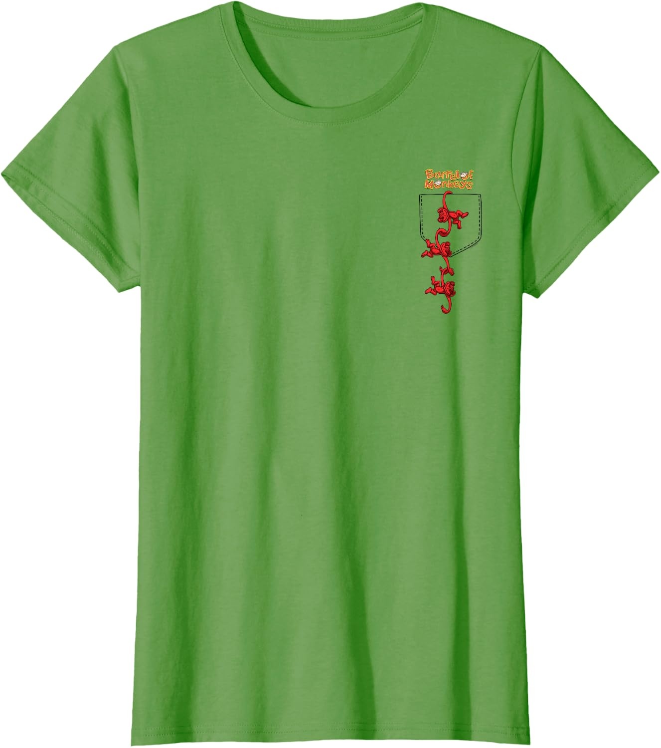 image:imageFaux Pocket TShirtGrass Green