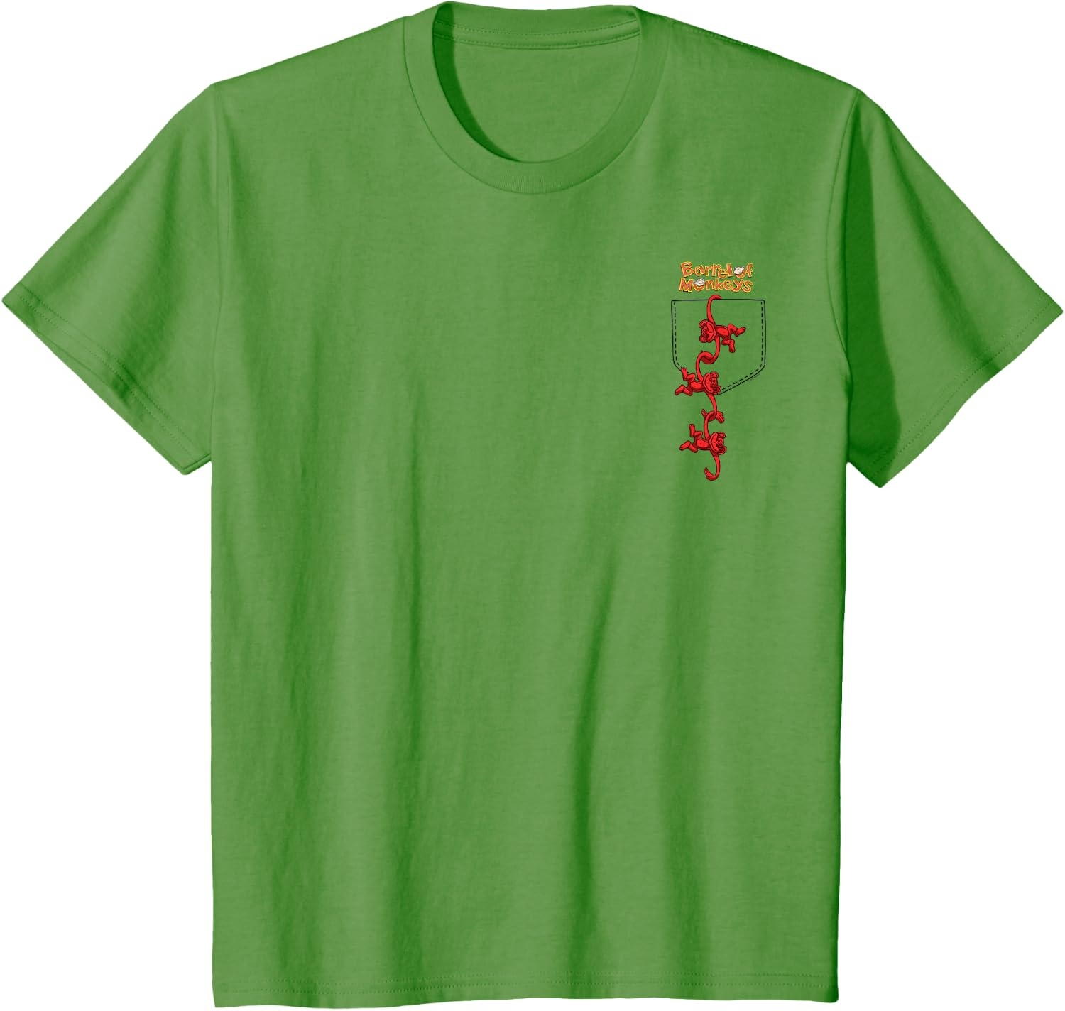 image:imageFaux Pocket TShirtGrass Green