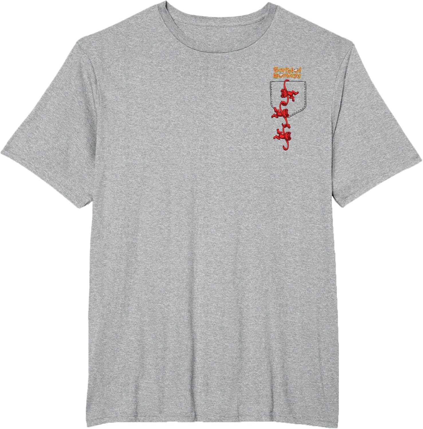 image:imageFaux Pocket TShirtHeather Grey