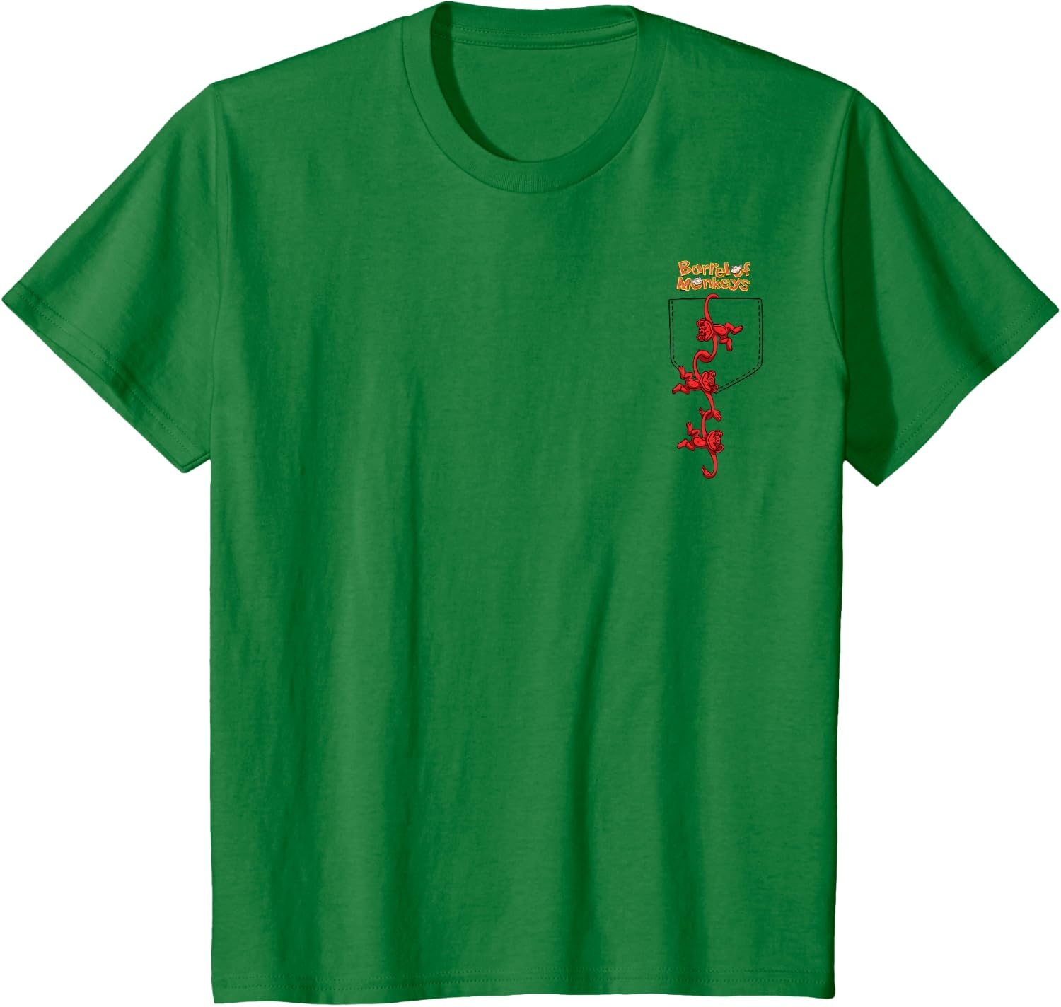 image:imageFaux Pocket TShirtKelly Green