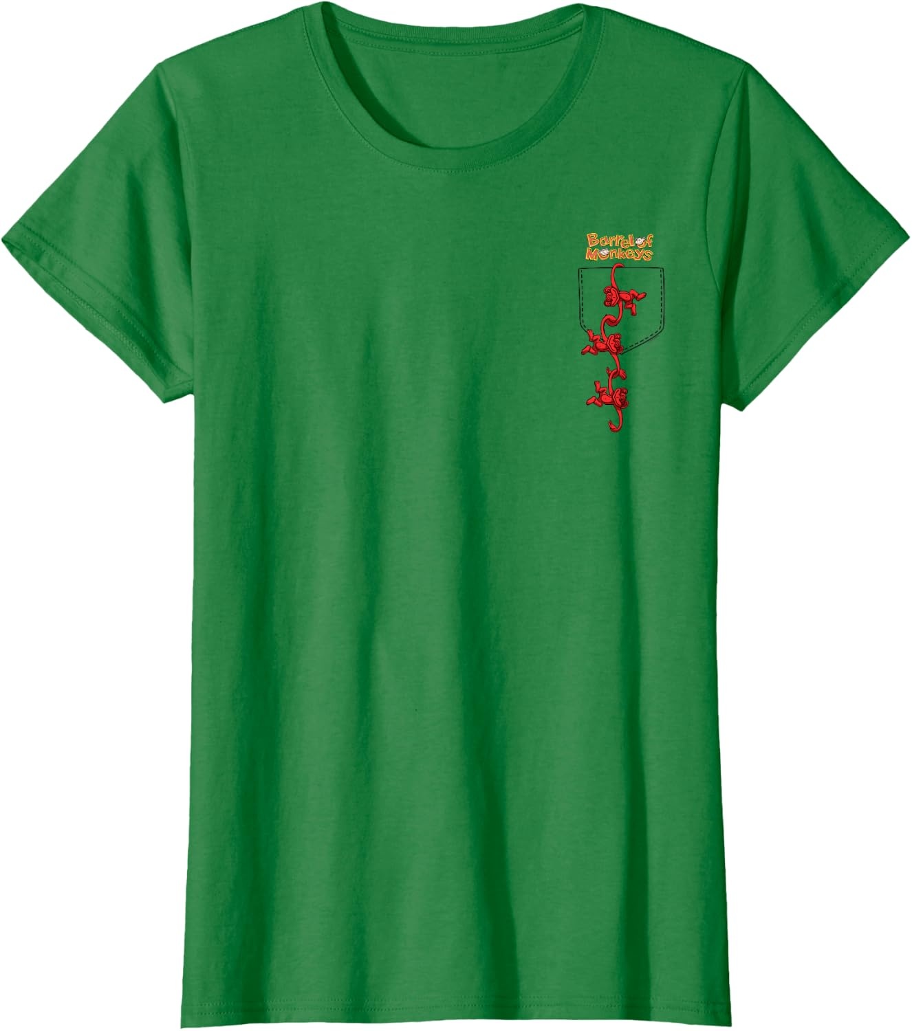 image:imageFaux Pocket TShirtKelly Green