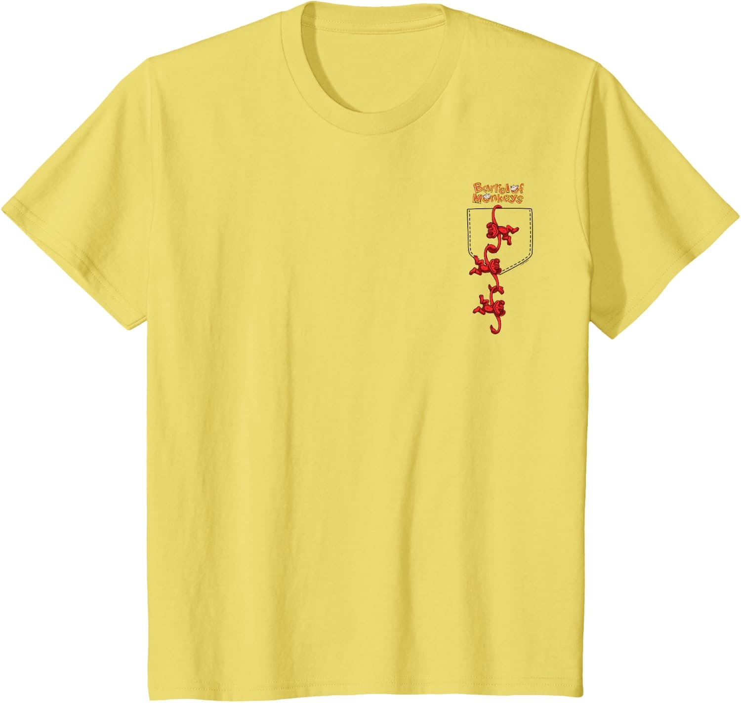 image:imageFaux Pocket TShirtLemon Yellow