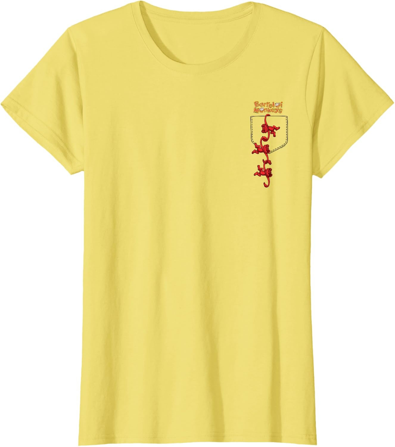 image:imageFaux Pocket TShirtLemon Yellow