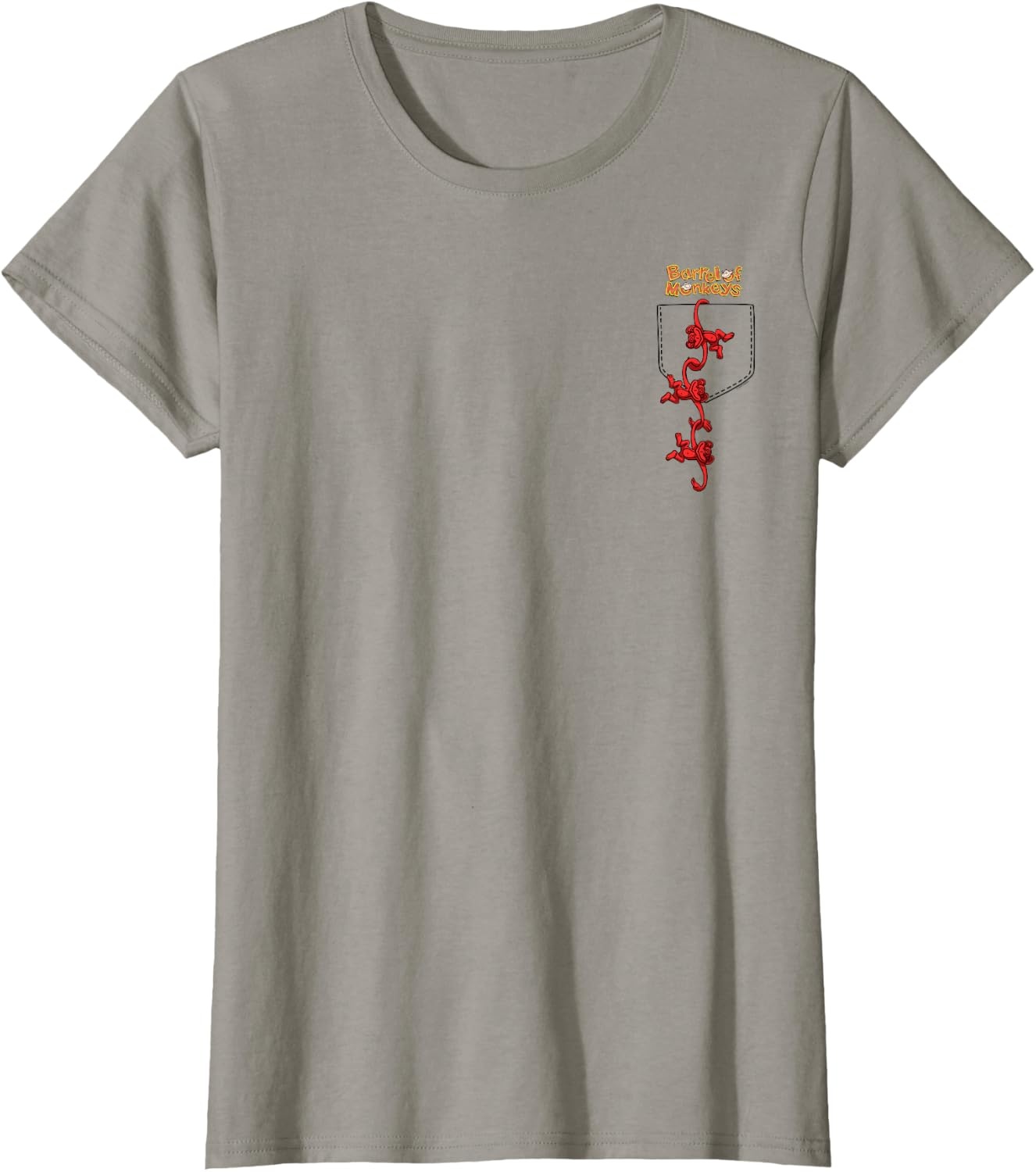 image:imageFaux Pocket TShirtSlate Grey