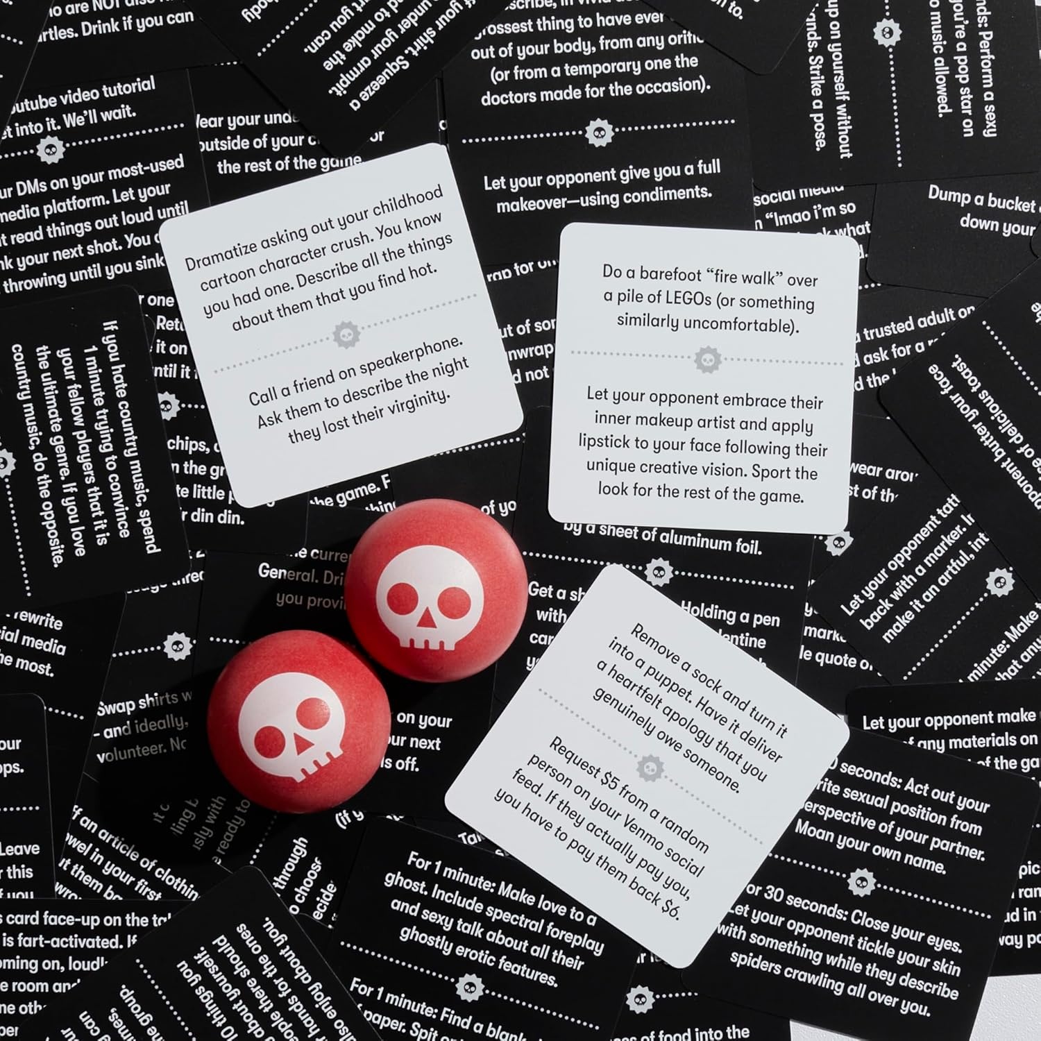 image:imageFear Pong Adult Party Game by Cut Internet Famous Extreme Pong Game with Wild Dares Ages 21 28 Players 30 Mins