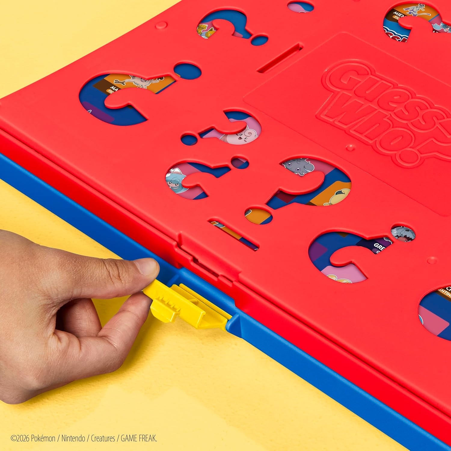 image:imageGuess Who Pokmon Edition Game 48 Pokmon Fun Kids Board Games for Families 2 Players 15 Mins Travel Friendly Ages 6