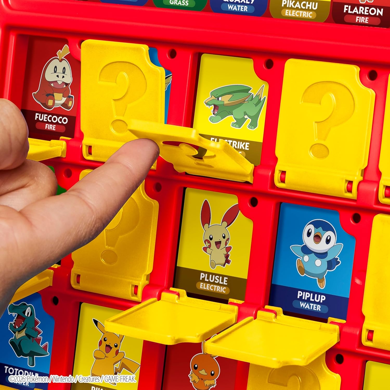 image:imageGuess Who Pokmon Edition Game 48 Pokmon Fun Kids Board Games for Families 2 Players 15 Mins Travel Friendly Ages 6