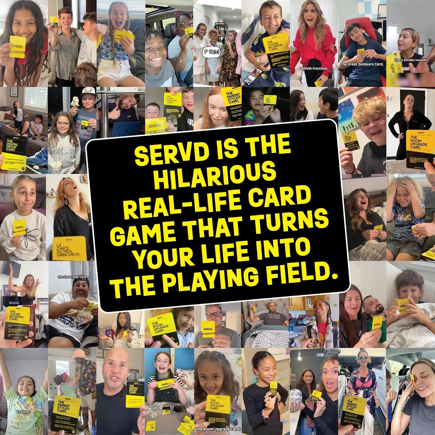 image:imageHasbro Games SERVD Couples Game Hilarious RealLife Card Game for Partners Funny Gifts for Anniversary Date Nights Valentines Day 2 Players Ages 17Kids vs Parents
