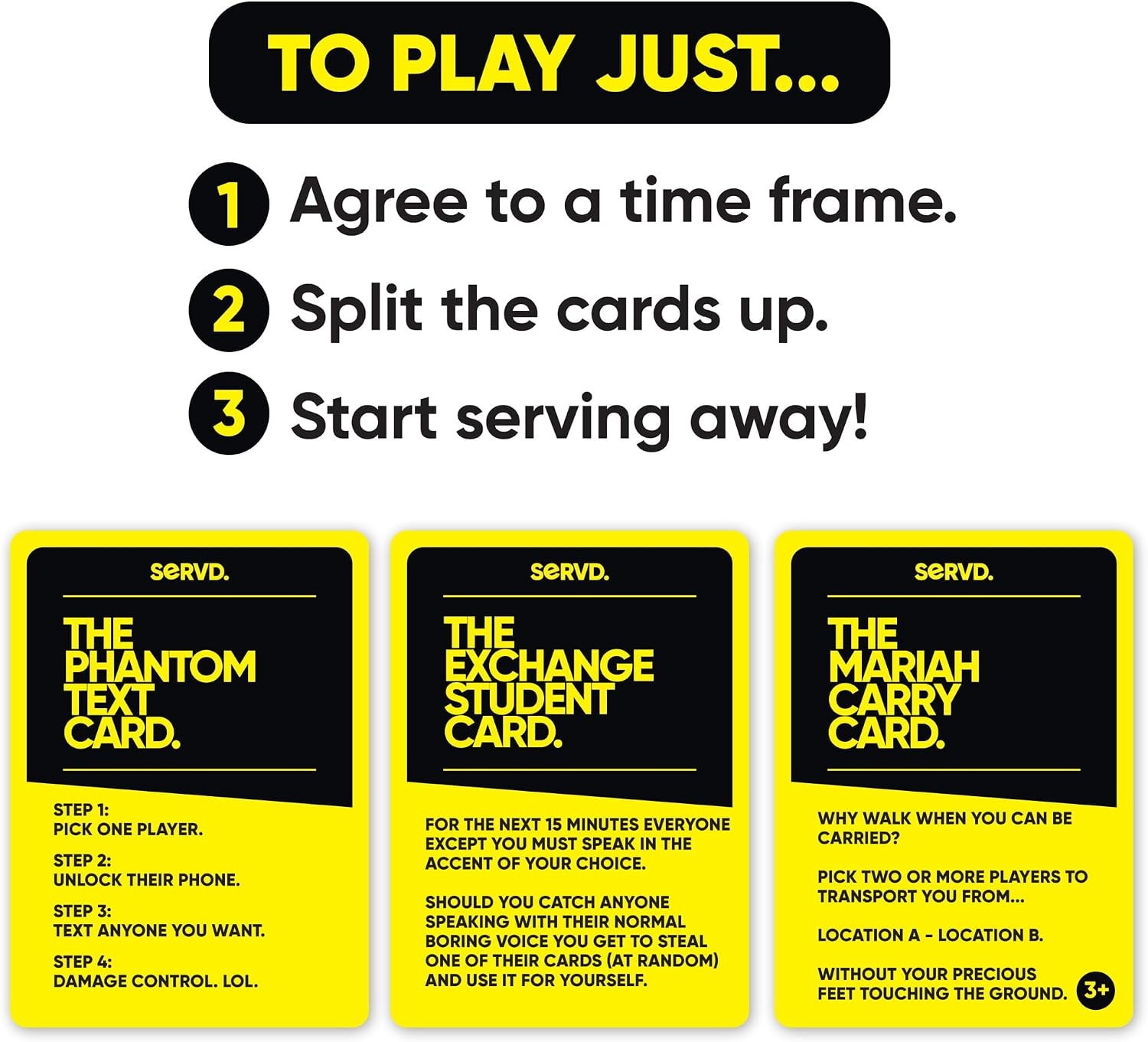 image:imageHasbro Games SERVD Couples Game Hilarious RealLife Card Game for Partners Funny Gifts for Anniversary Date Nights Valentines Day 2 Players Ages 17Friends