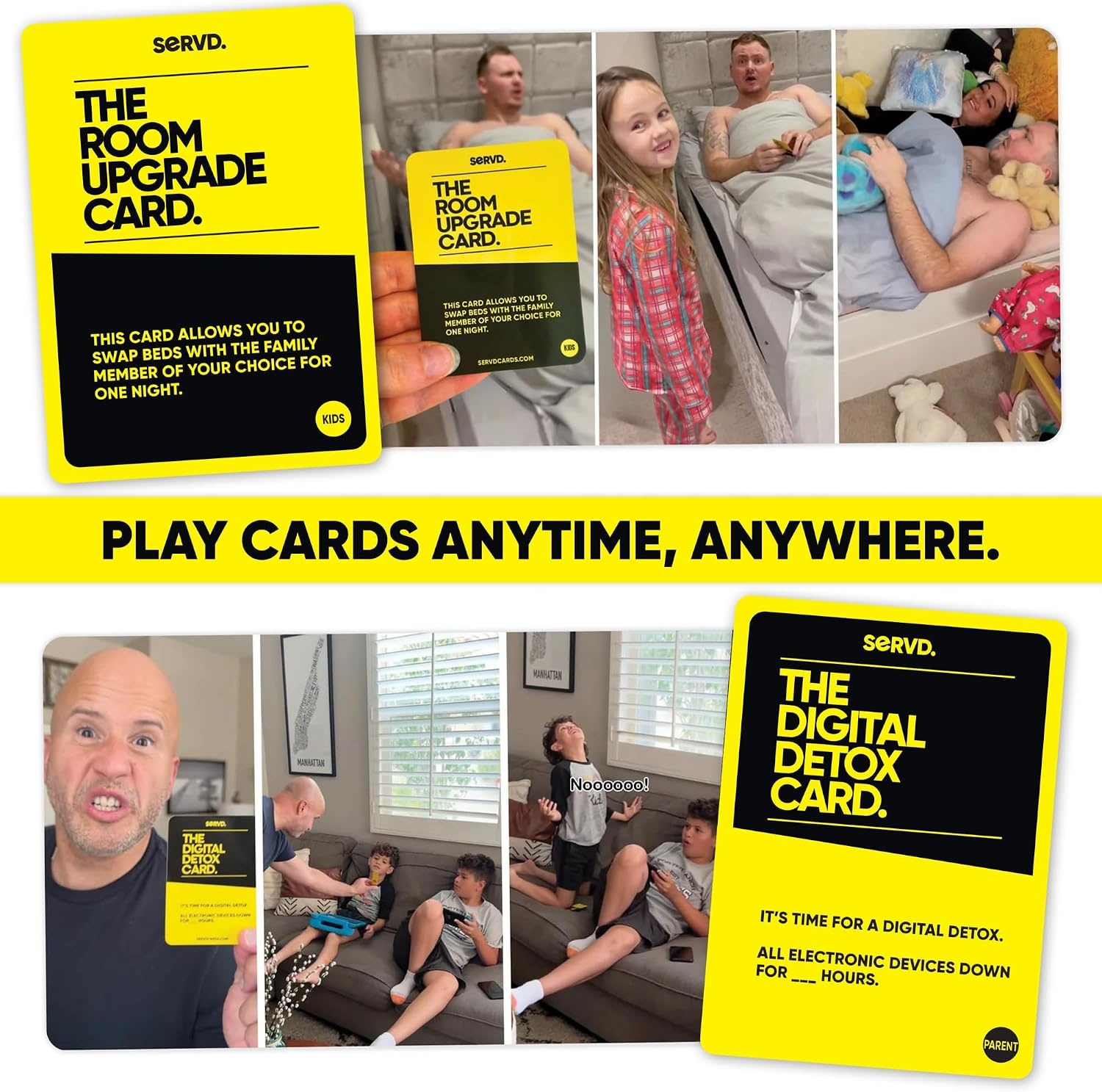 image:imageHasbro Games SERVD Couples Game Hilarious RealLife Card Game for Partners Funny Gifts for Anniversary Date Nights Valentines Day 2 Players Ages 17Kids vs Parents