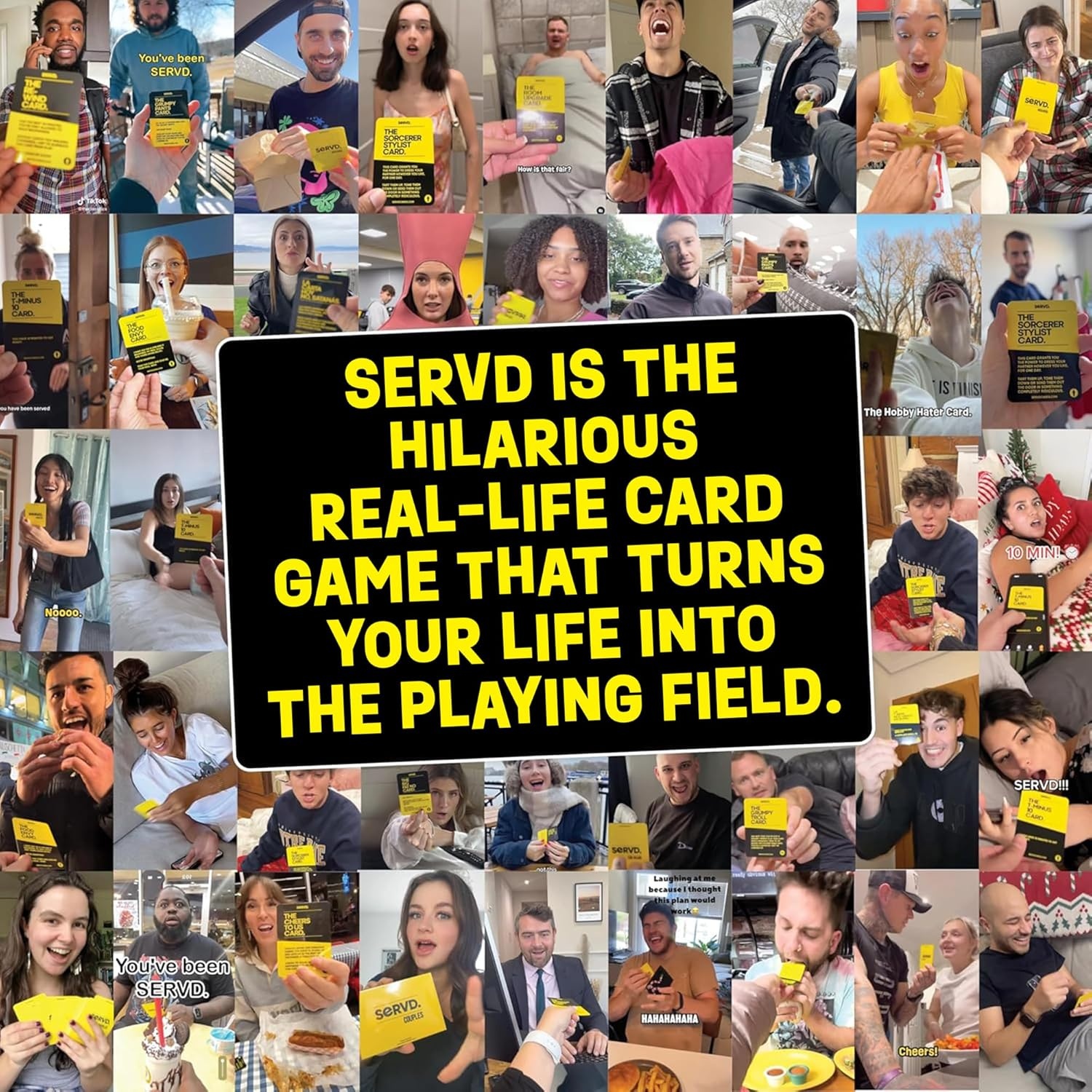 image:imageHasbro Games SERVD Couples Game Hilarious RealLife Card Game for Partners Funny Gifts for Anniversary Date Nights Valentines Day 2 Players Ages 17Couples