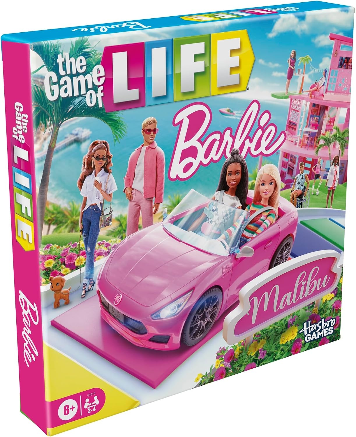image:imageHasbro Games The Game of Life Barbie Edition Board Game Ages 8 2 to 4 Players Fun Family Games for Kids and Adults Kids Gifts Amazon Exclusive