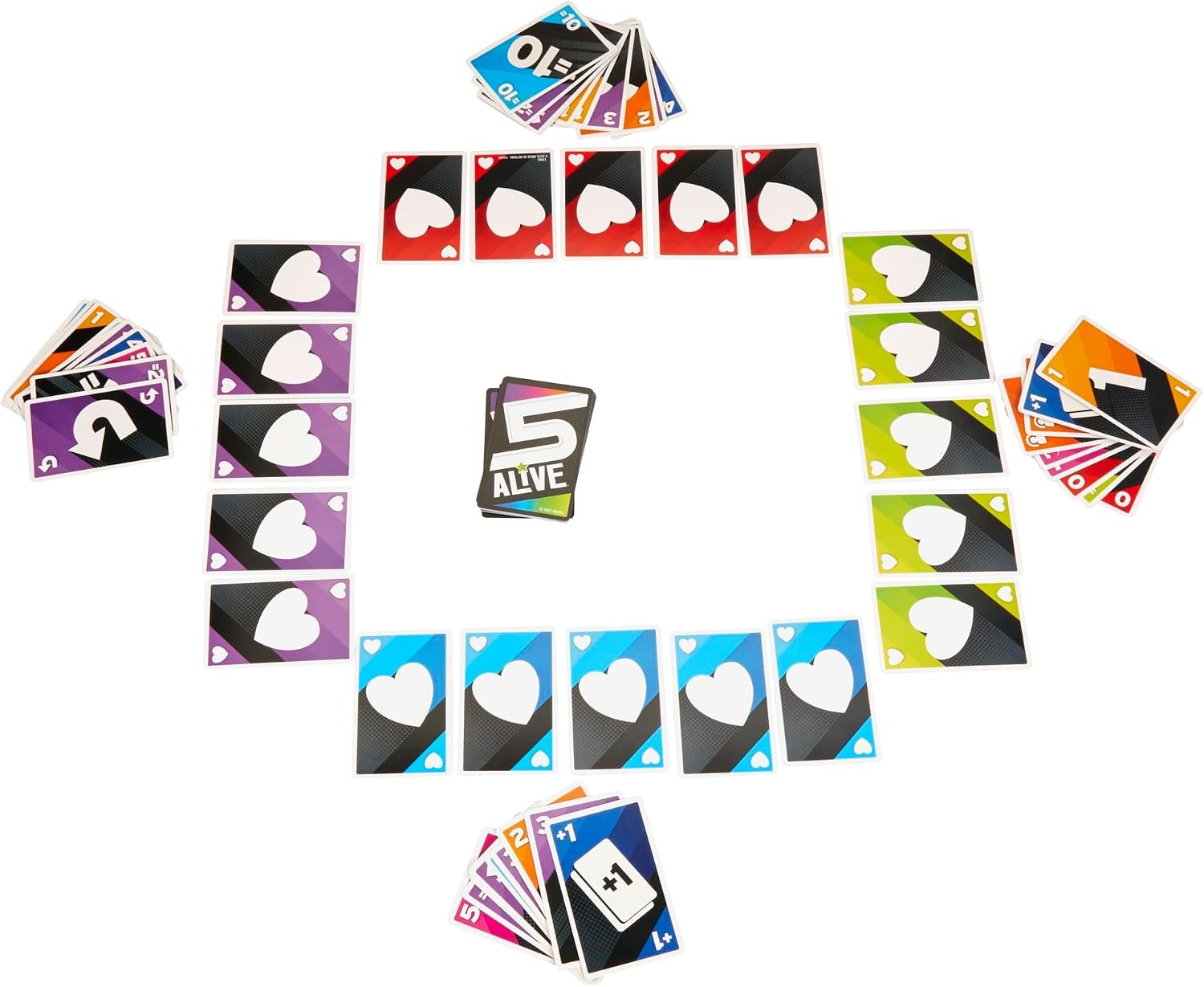 image:imageHasbro Gaming 5 Alive Card Game FastPaced Game for Kids and Families Easy to Learn 2 to 6 Players Fun Summer Activities Vacation Travel Essentials Ages 8362 inches x 562 inches x 01 inches Pack of 8