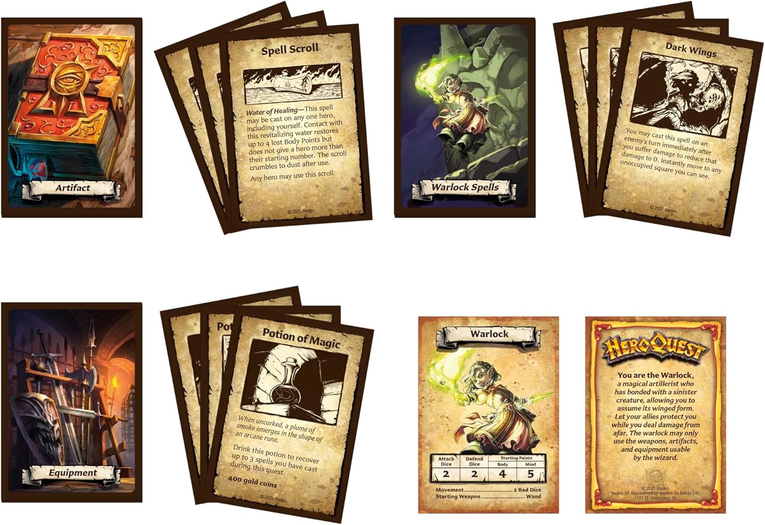 image:imageHasbro Gaming Avalon Hill HeroQuest Prophecy of Telor Quest Pack Requires HeroQuest Game System to Play Dungeon Crawler Games Ages 14 25 Players Strategy GamesThematic