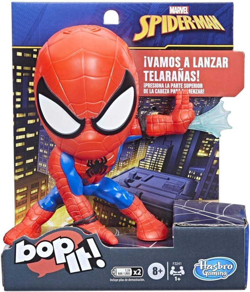image:imageHasbro Gaming BOP IT Marvel HulkSpiderMan
