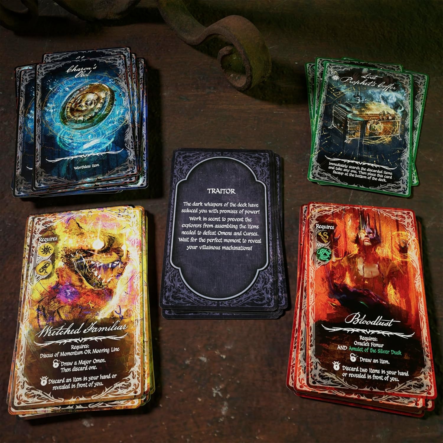 image:imageHasbro Gaming Betrayal Deck of Lost Souls Card Game TarotInspired Secret Roles Game Ages 12 and Up 3 to 5 Players 20 Mins Avg Cooperative Strategy Games