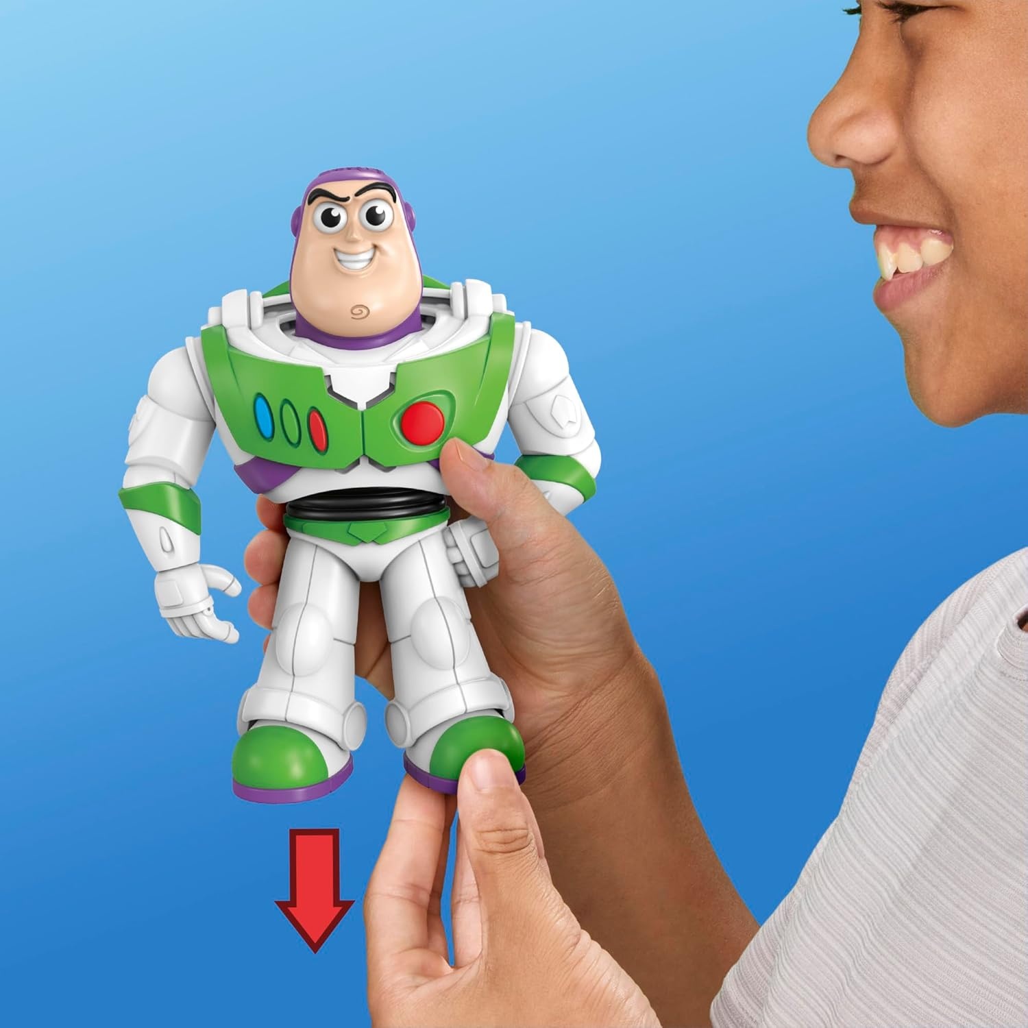 image:imageHasbro Gaming Bop It Disney Pixar Buzz Lightyear Edition Game Inspired by Toy Story Officially Licensed Disney Kids Games Ages 8 1 Players