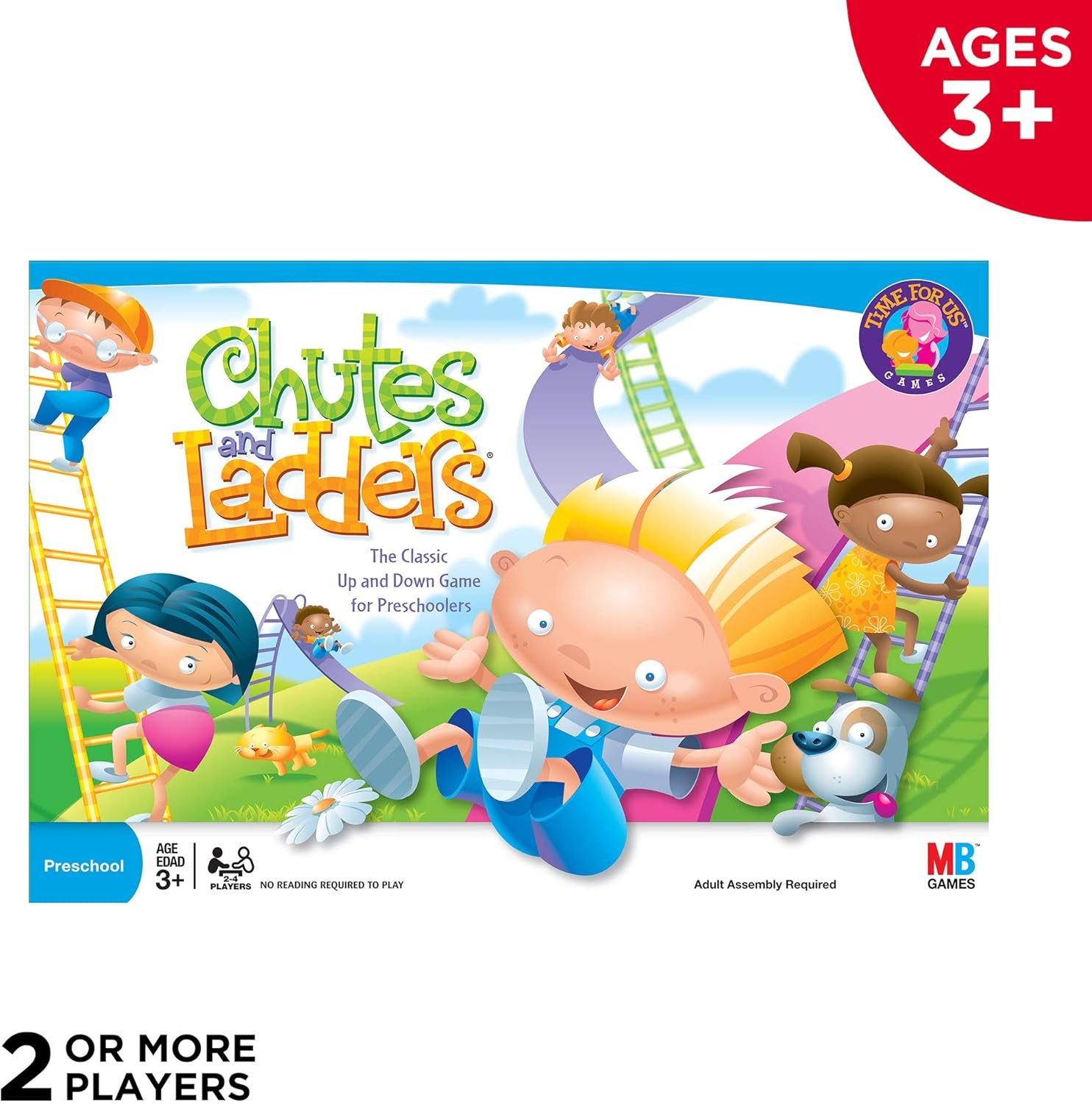image:imageHasbro Gaming Chutes and Ladders Board Game 2 to 4 Players Easter Gift for Kids Preschool Classroom Games Ages 3 Amazon Exclusive