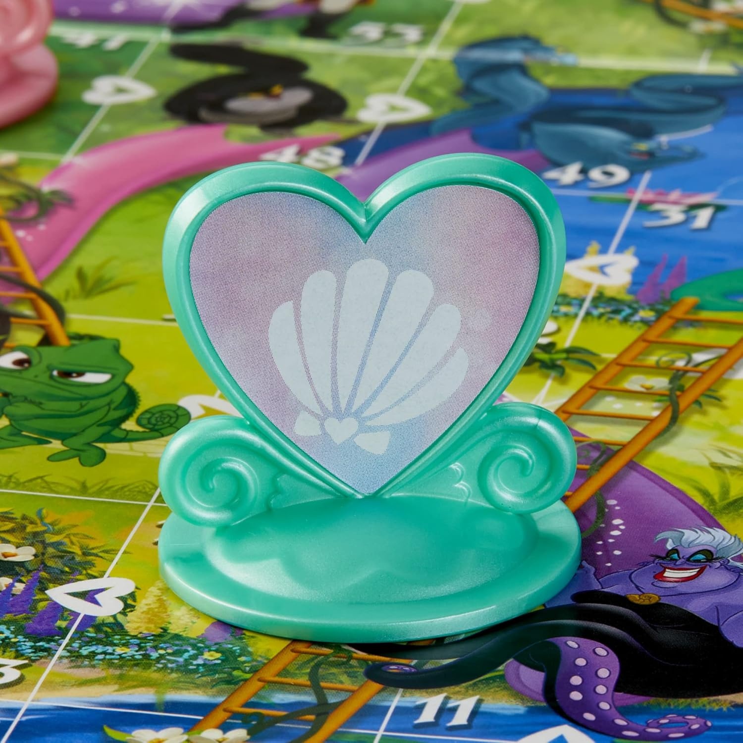 image:imageHasbro Gaming Chutes and Ladders Disney Princess Edition Board Game for Kids Ages 3 and Up Easter Gifts for Boys and Girls Preschool Game for 24 Players Amazon ExclusiveBoard Game