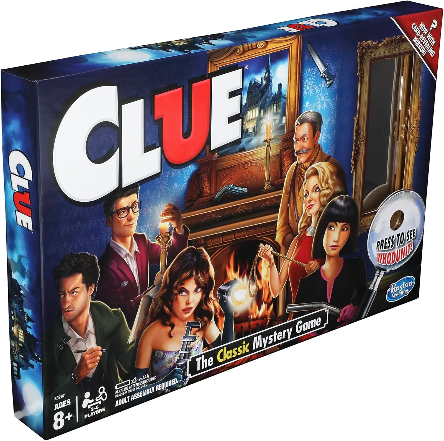 image:imageHasbro Gaming Clue Game Mystery Board Game 26 Players 8 Years Amazon Exclusivestandart