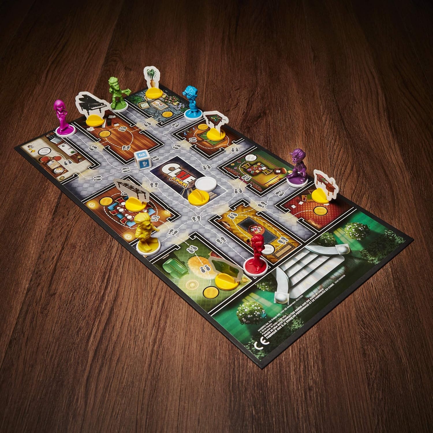 image:imageHasbro Gaming Clue Junior Board Game for Kids Ages 5 and Up Case of The Broken Toy Classic Mystery Game for 26 Players