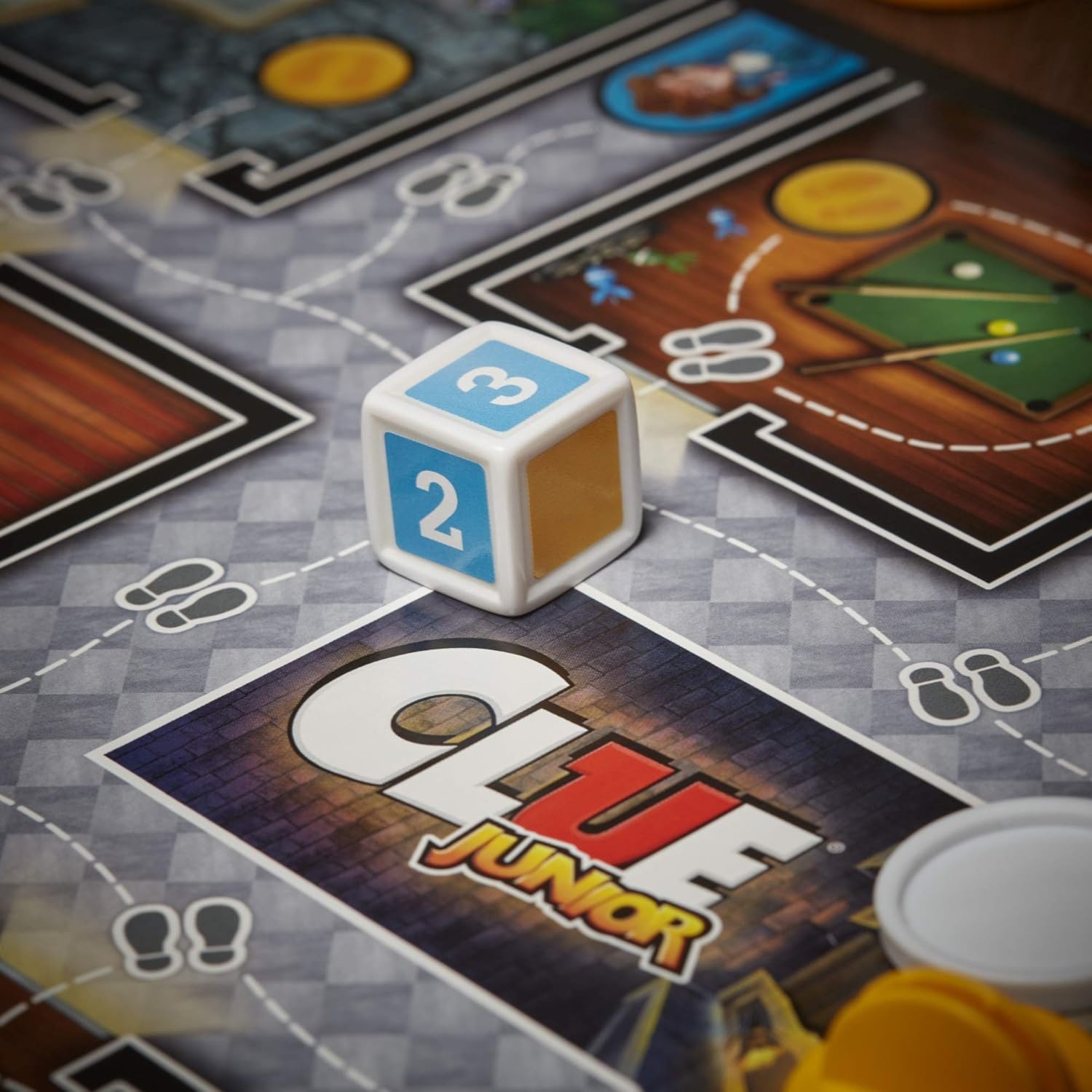 image:imageHasbro Gaming Clue Junior Board Game for Kids Ages 5 and Up Case of The Broken Toy Classic Mystery Game for 26 Players