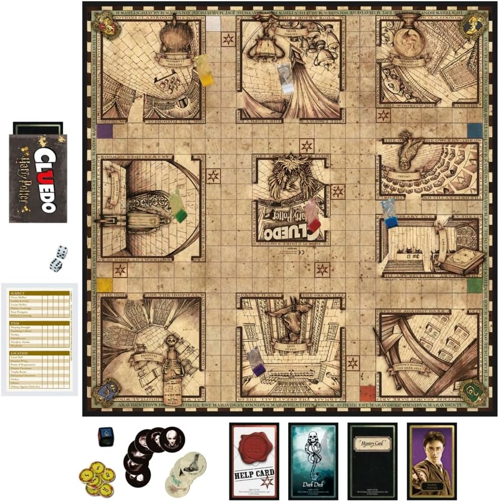 image:imageHasbro Gaming Clue Wizarding World Harry Potter Edition Board Game Family Games for Kids Teens and Adults Mystery Games Ages 8 and Up 3 to 5 PlayersHarry Potter
