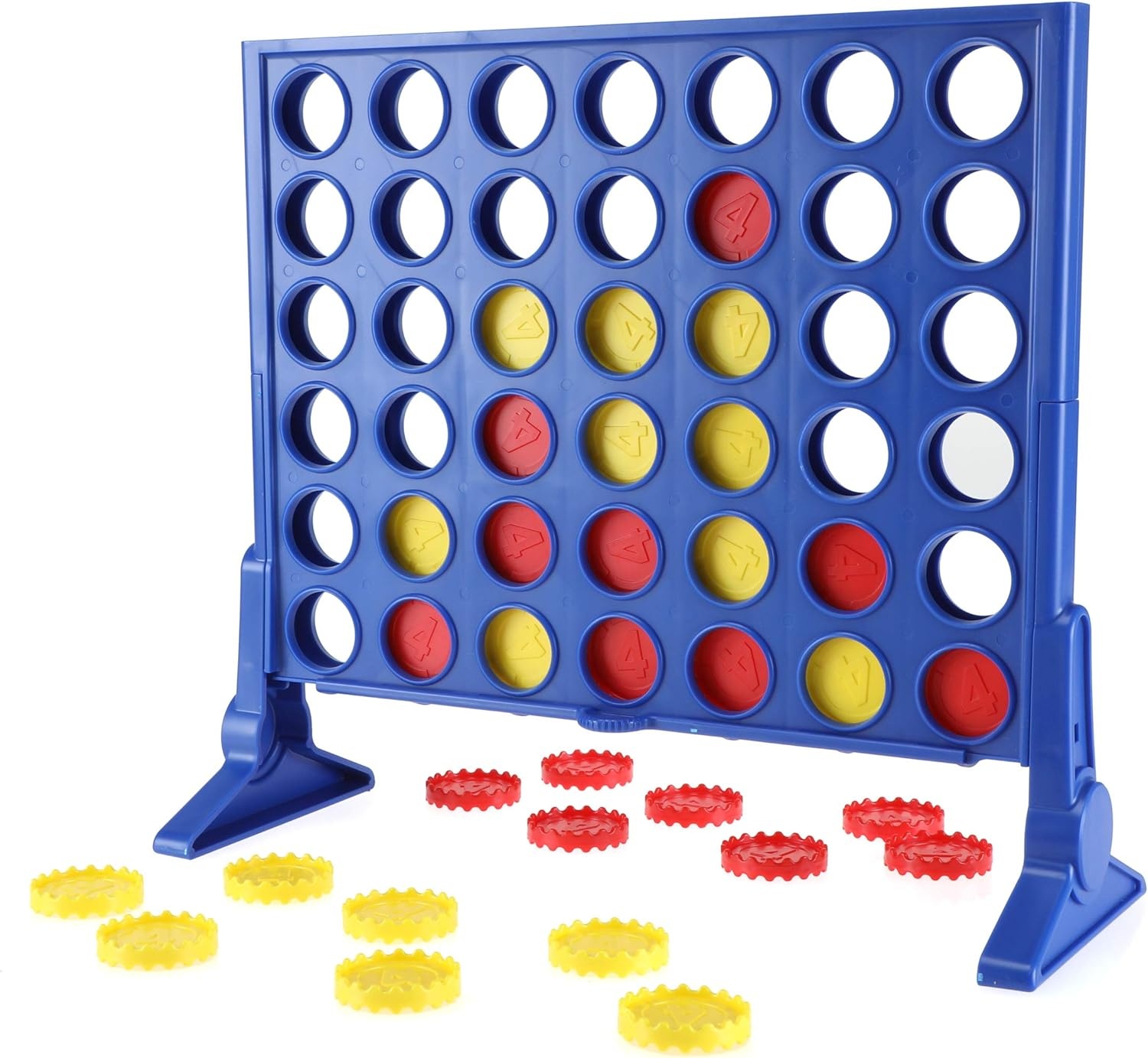 image:imageHasbro Gaming Connect 4 Classic Grid 4 in a Row Game Strategy Board Games for Kids 2 Players for Family and Kids Easter Gifts for Boys and Girls Ages 6ONE SIZE