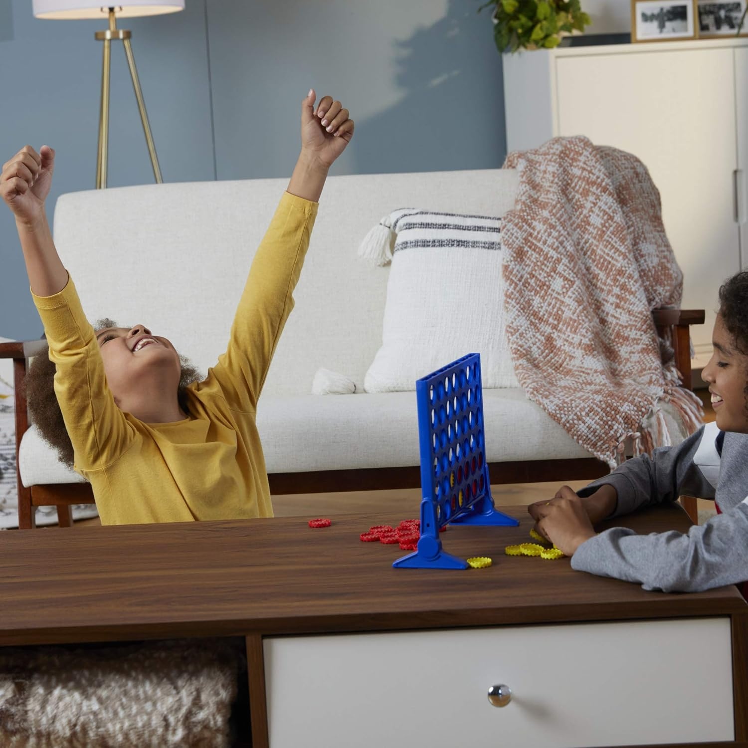 image:imageHasbro Gaming Connect 4 Classic Grid 4 in a Row Game Strategy Board Games for Kids 2 Players for Family and Kids Easter Gifts for Boys and Girls Ages 6ONE SIZE