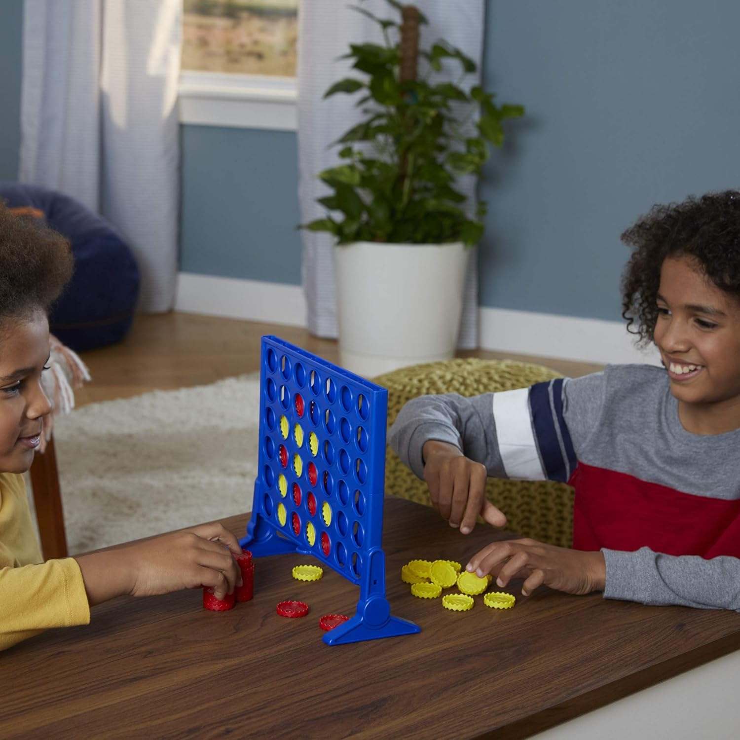 image:imageHasbro Gaming Connect 4 Classic Grid 4 in a Row Game Strategy Board Games for Kids 2 Players for Family and Kids Easter Gifts for Boys and Girls Ages 6ONE SIZE Pack of 2