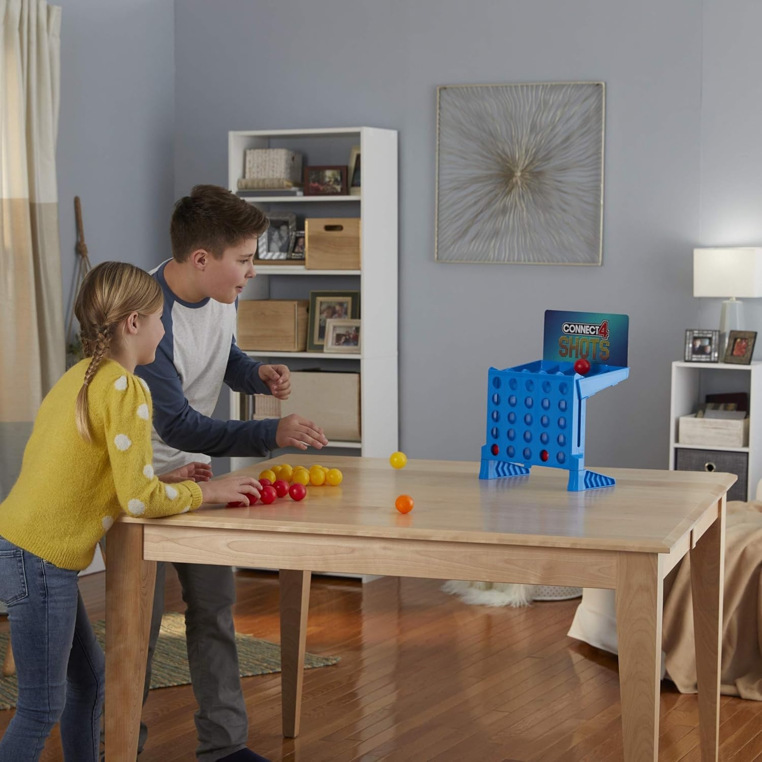 image:imageHasbro Gaming Connect 4 Shots Board Game Activity for Kids Ages 8 Active Games for Families 2 Player Game Kids Games and Gifts Amazon ExclusiveStandard Packaging
