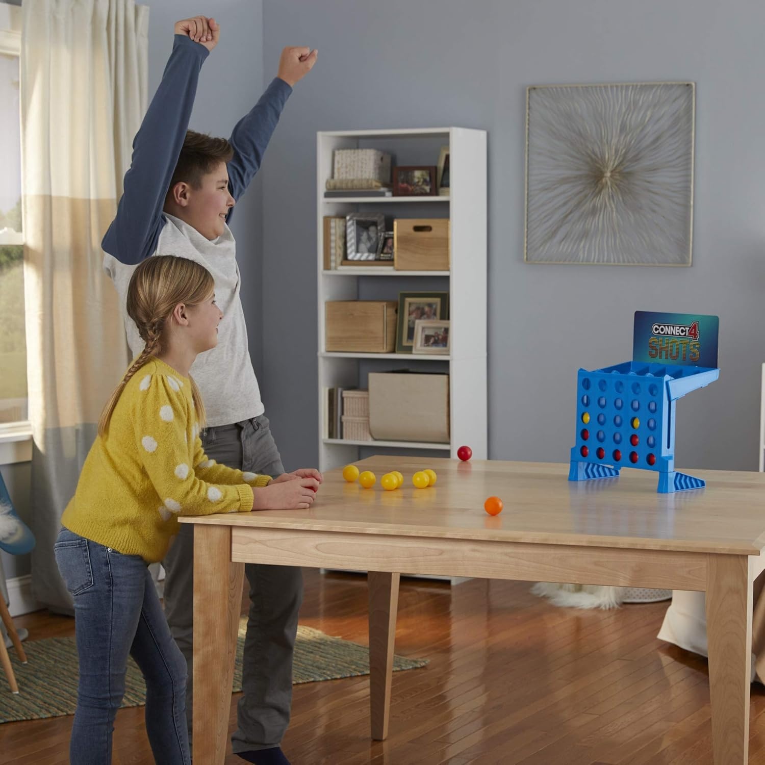 image:imageHasbro Gaming Connect 4 Shots Board Game Activity for Kids Ages 8 Active Games for Families 2 Player Game Kids Games and Gifts Amazon ExclusiveStandard Packaging