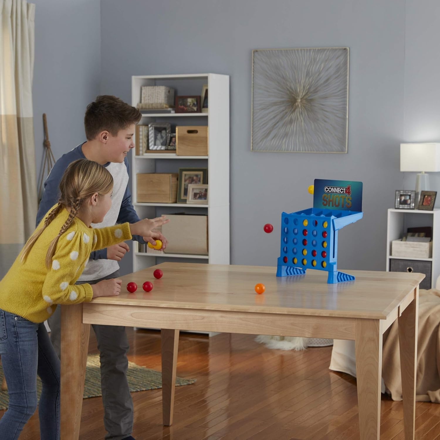 image:imageHasbro Gaming Connect 4 Shots Board Game Activity for Kids Ages 8 Active Games for Families 2 Player Game Kids Games and Gifts Amazon ExclusiveStandard Packaging