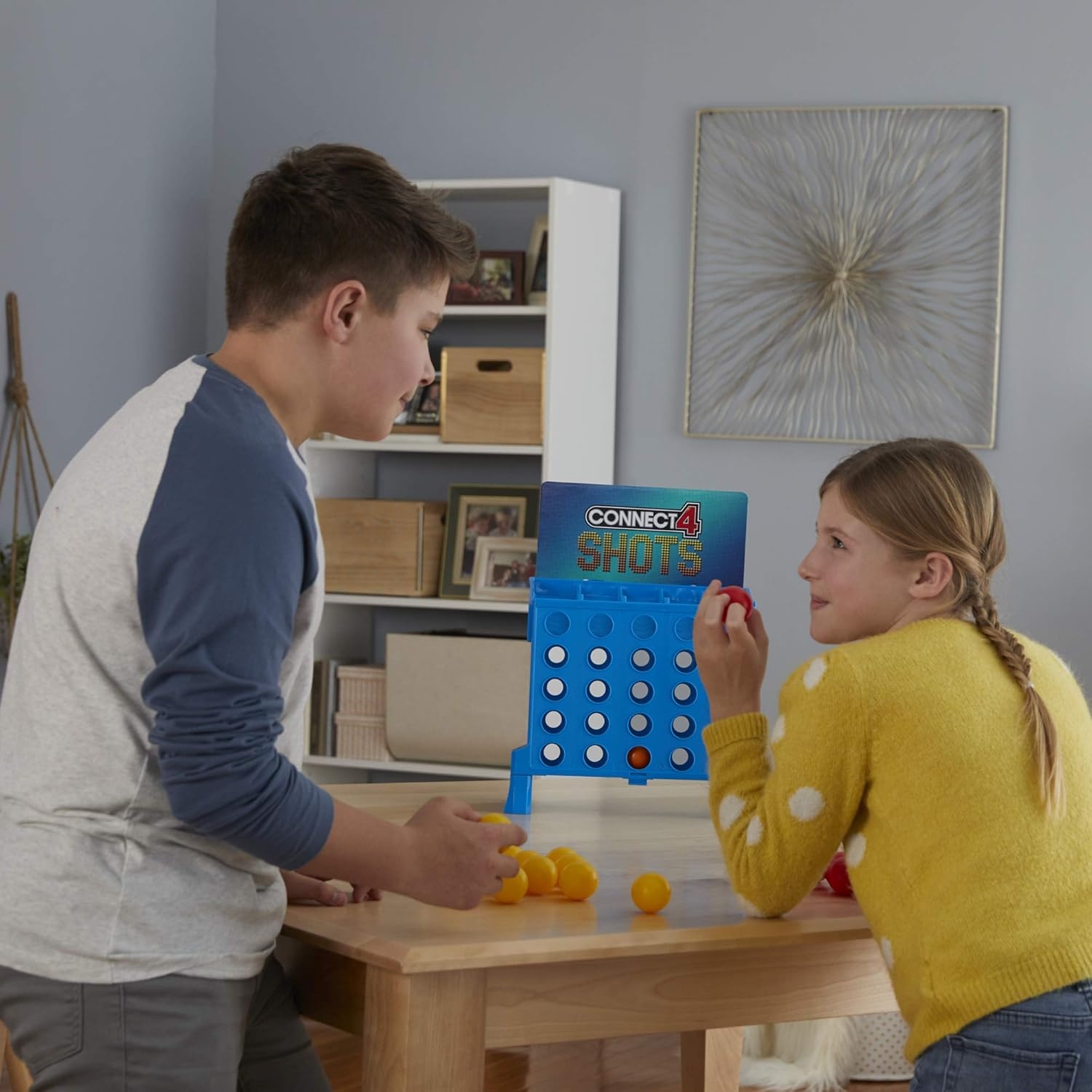image:imageHasbro Gaming Connect 4 Shots Board Game Activity for Kids Ages 8 Active Games for Families 2 Player Game Kids Games and Gifts Amazon ExclusiveStandard Packaging