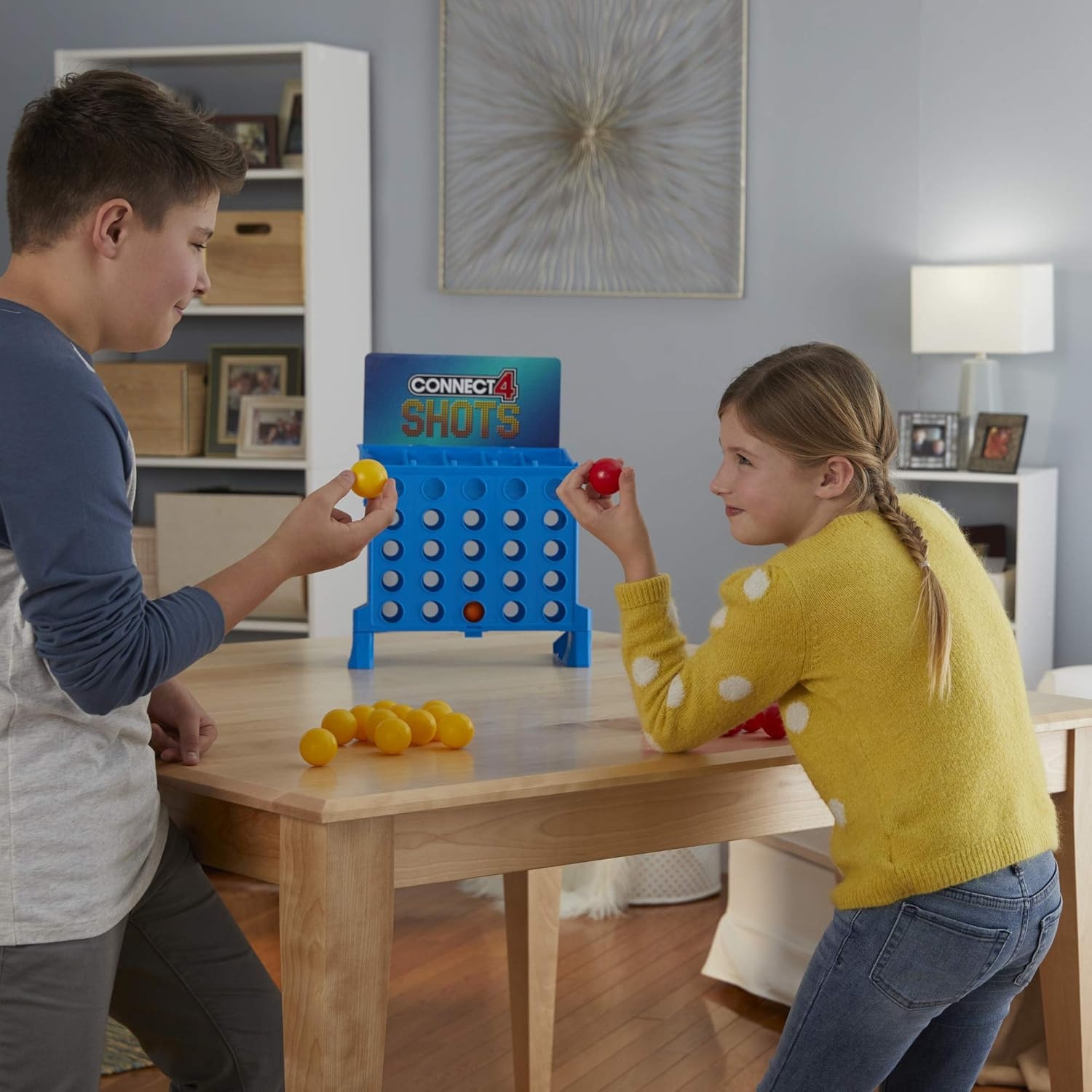 image:imageHasbro Gaming Connect 4 Shots Board Game Activity for Kids Ages 8 Active Games for Families 2 Player Game Kids Games and Gifts Amazon ExclusiveStandard Packaging