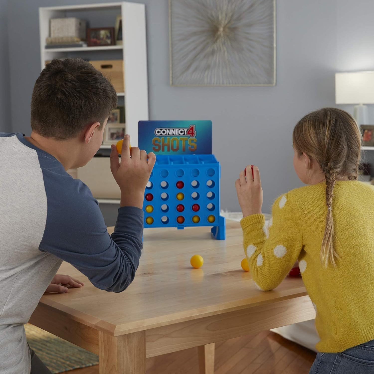 image:imageHasbro Gaming Connect 4 Shots Board Game Activity for Kids Ages 8 Active Games for Families 2 Player Game Kids Games and Gifts Amazon ExclusiveStandard Packaging