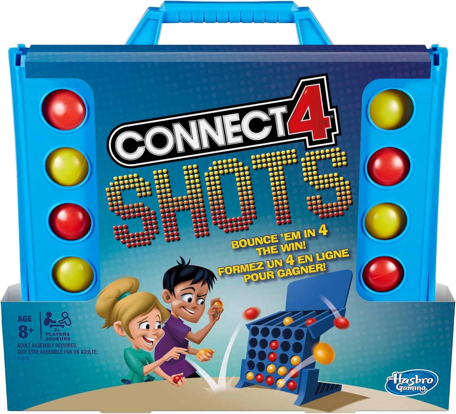 image:imageHasbro Gaming Connect 4 Shots Board Game Activity for Kids Ages 8 Active Games for Families 2 Player Game Kids Games and Gifts Amazon ExclusiveStandard Packaging