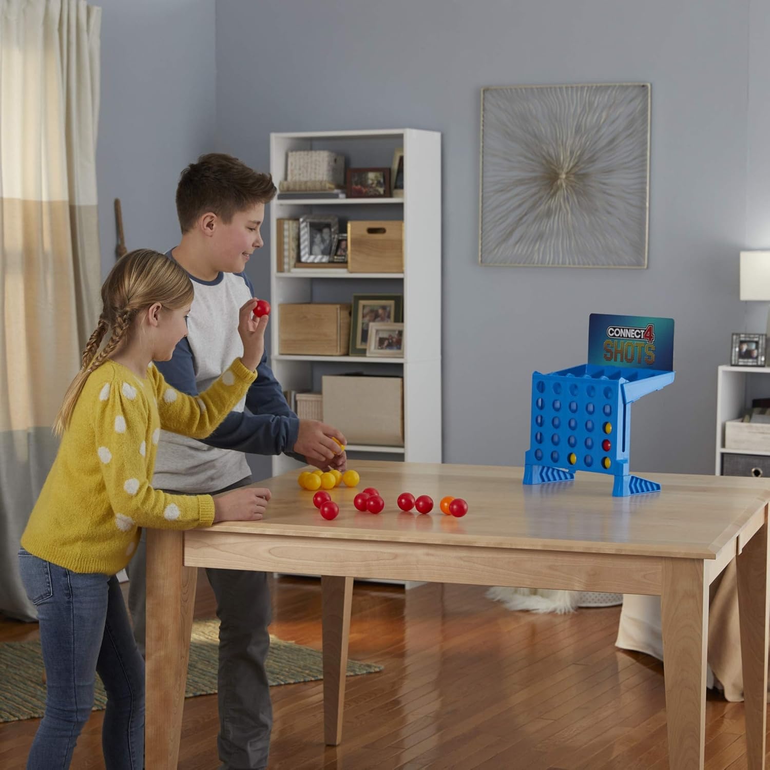 image:imageHasbro Gaming Connect 4 Shots Board Game Activity for Kids Ages 8 Active Games for Families 2 Player Game Kids Games and Gifts Amazon ExclusiveStandard Packaging