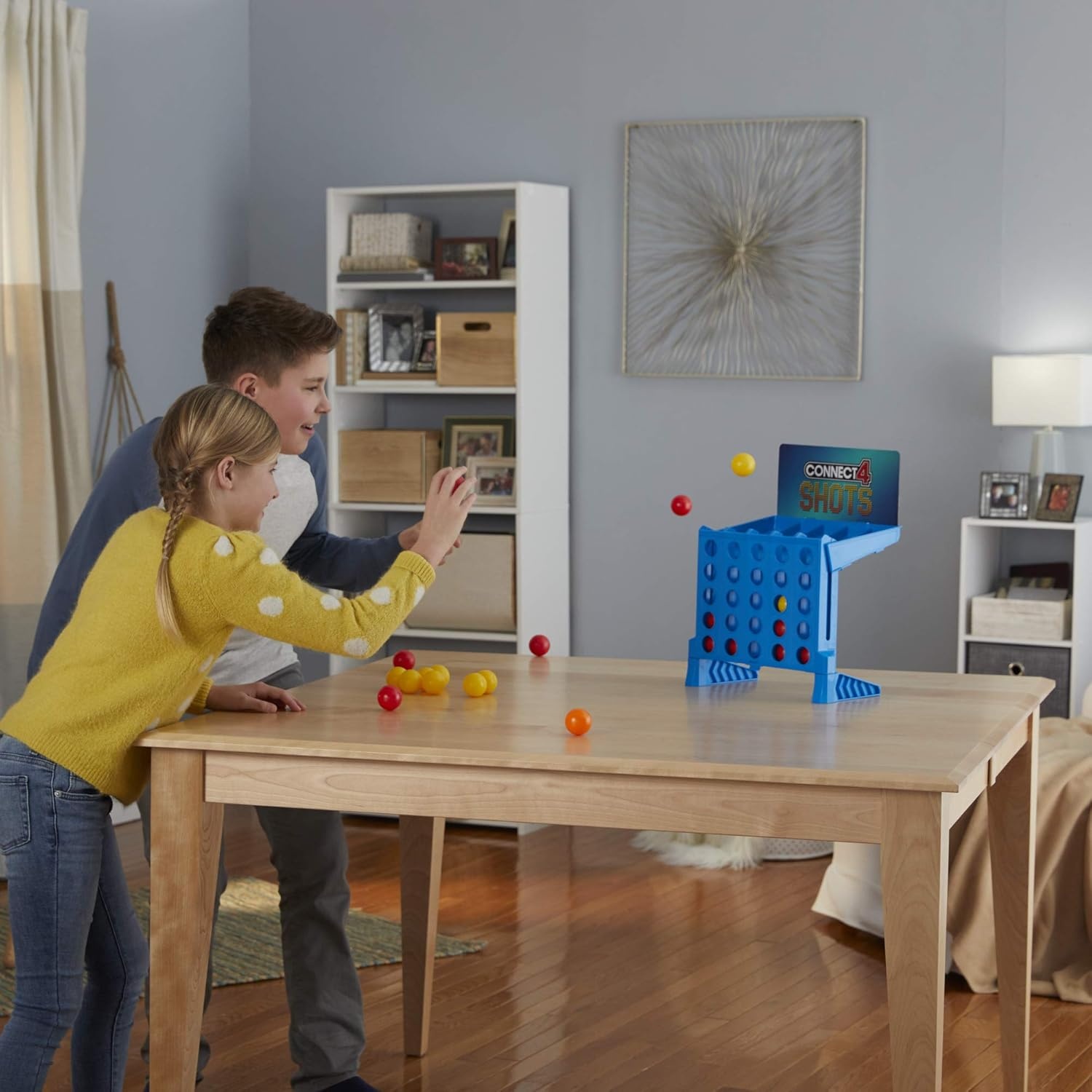 image:imageHasbro Gaming Connect 4 Shots Board Game Activity for Kids Ages 8 Active Games for Families 2 Player Game Kids Games and Gifts Amazon ExclusiveStandard Packaging