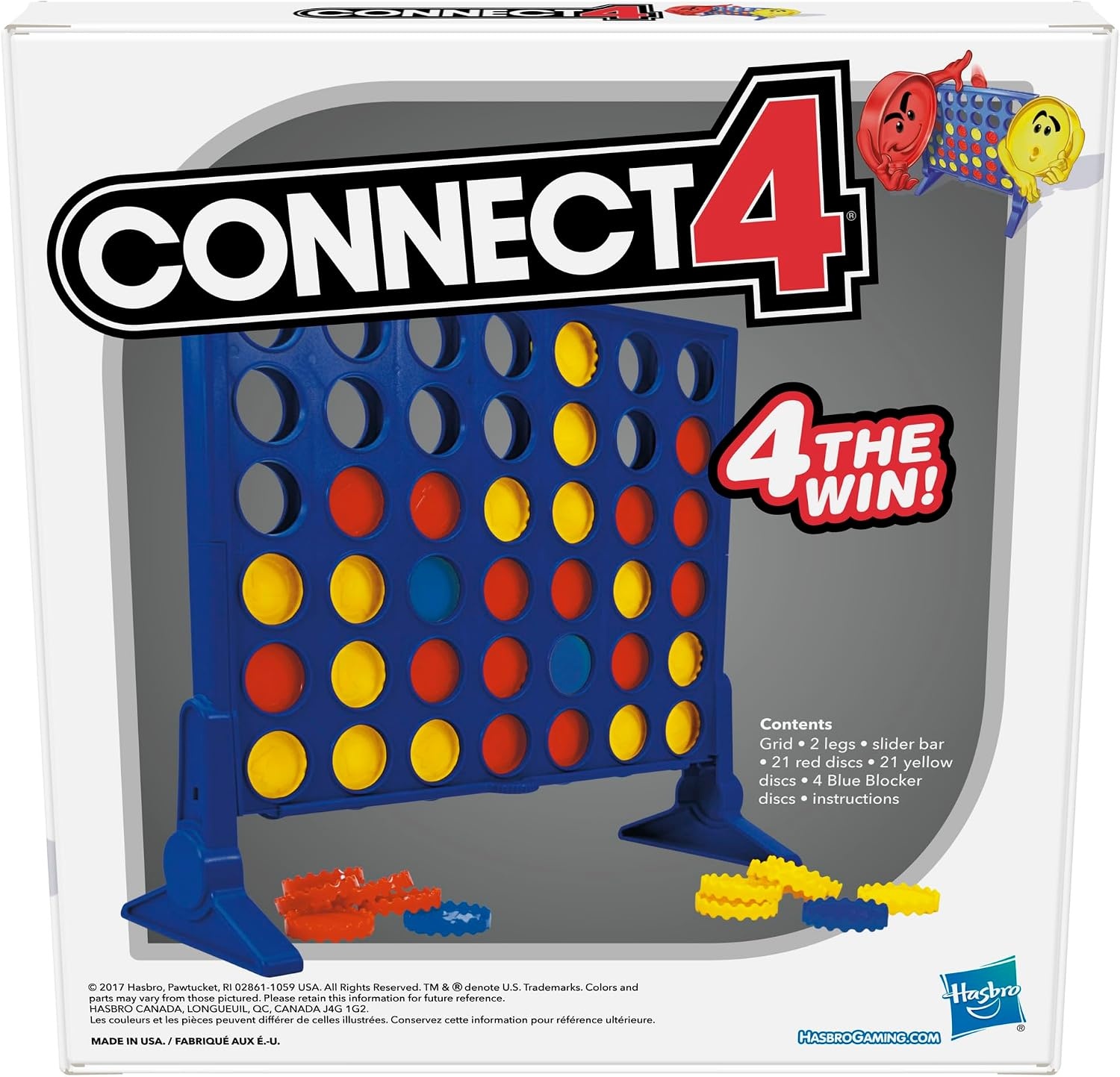 image:imageHasbro Gaming Connect 4 Strategy Board Game for Ages 6 and Up Amazon Exclusive