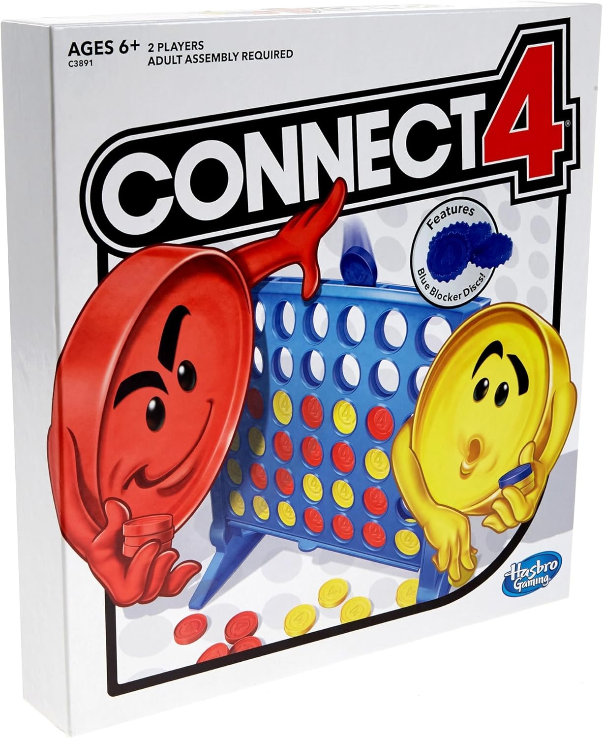 image:imageHasbro Gaming Connect 4 Strategy Board Game for Ages 6 and Up Amazon Exclusive