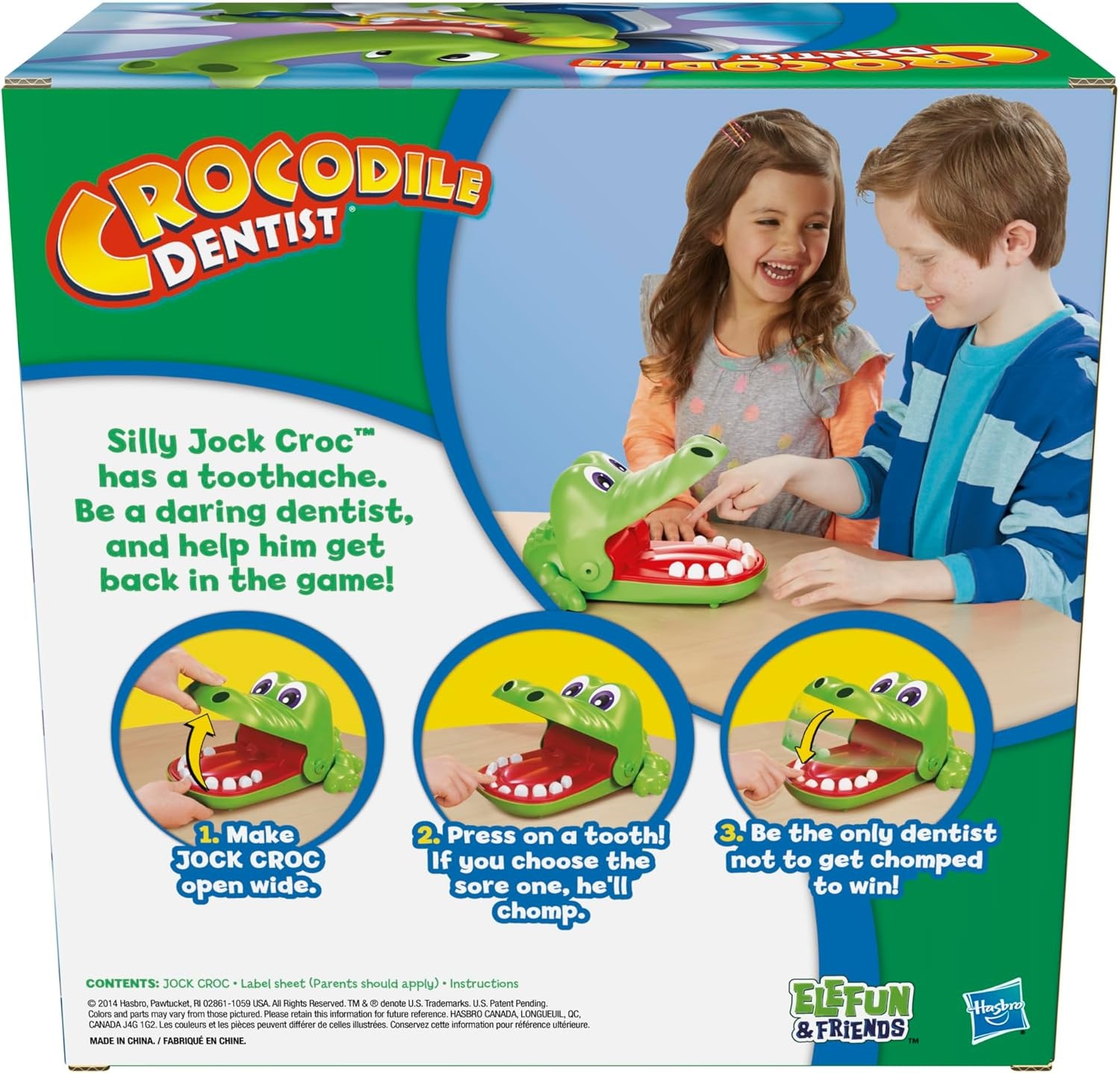 image:imageHasbro Gaming Crocodile Dentist Kids Board Game Ages 4 and Up Amazon ExclusiveGame